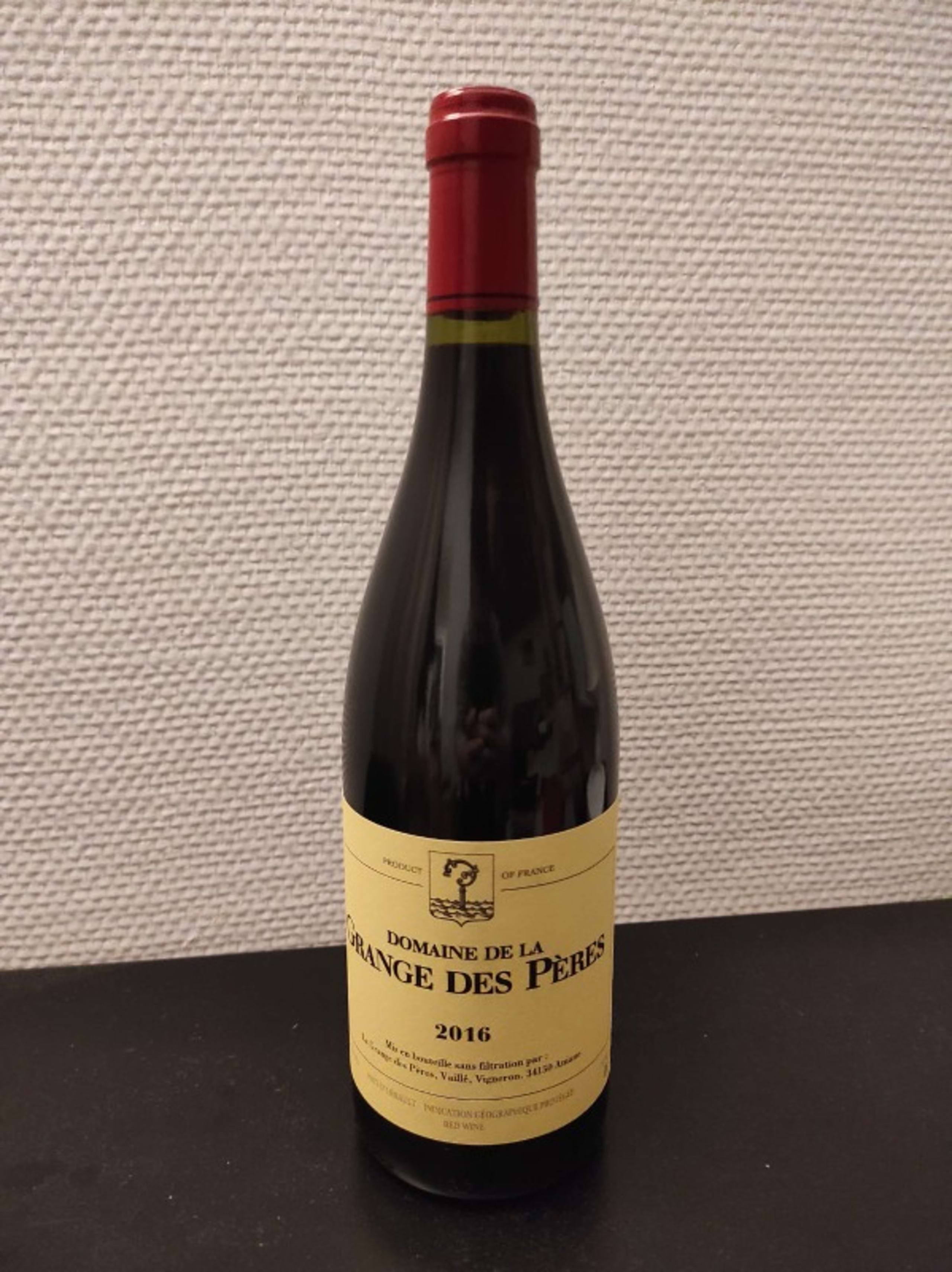 Grange des Pères, Vin de Pays de l'Hérault, 2016