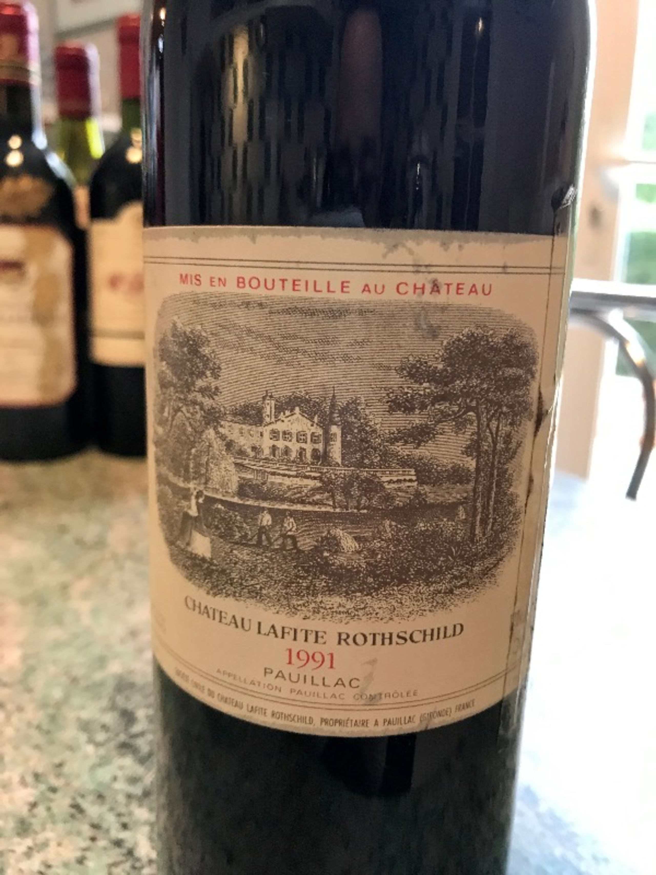 Château Lafite Rothschild, Pauillac, 1991
