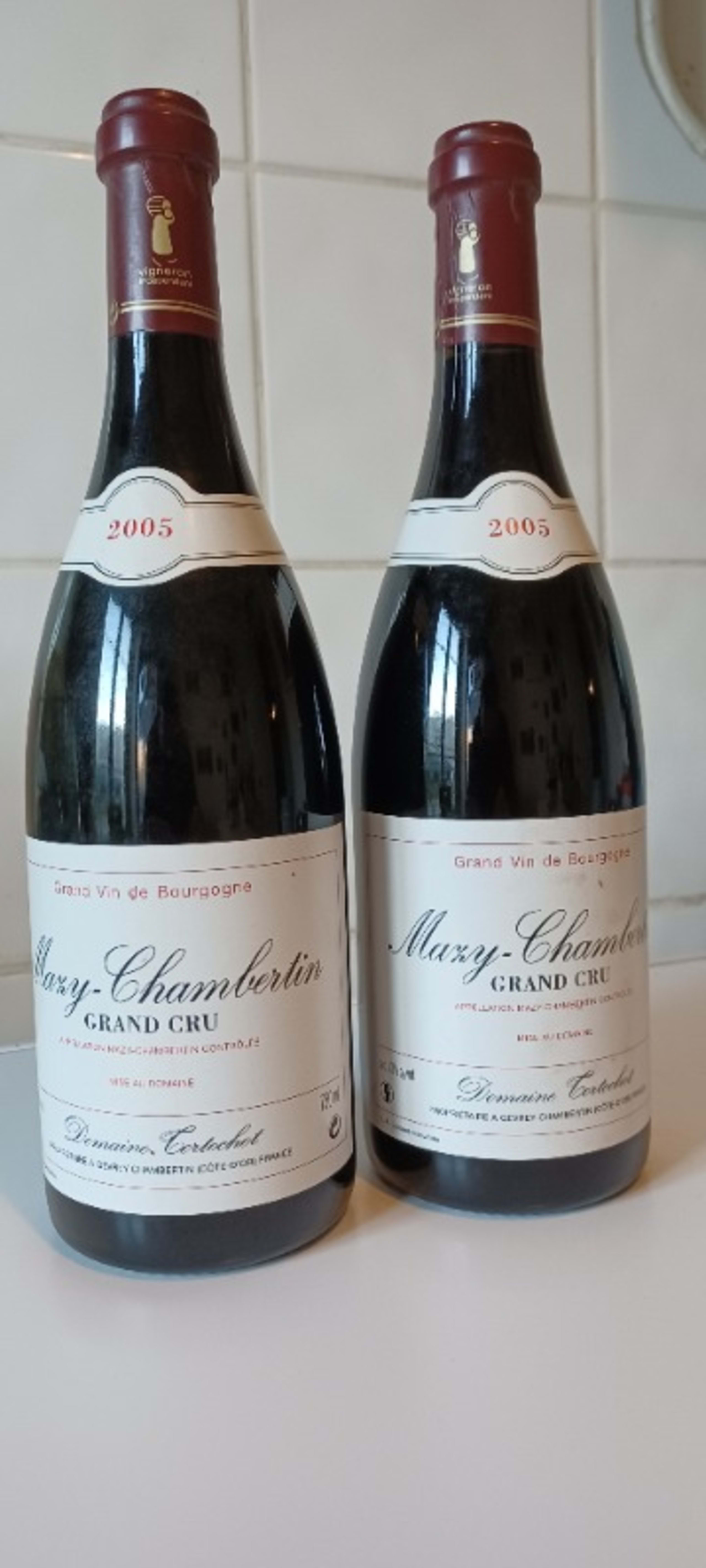 2 x Mazis-Chambertin, Grand Cru, Tortochot, 2005