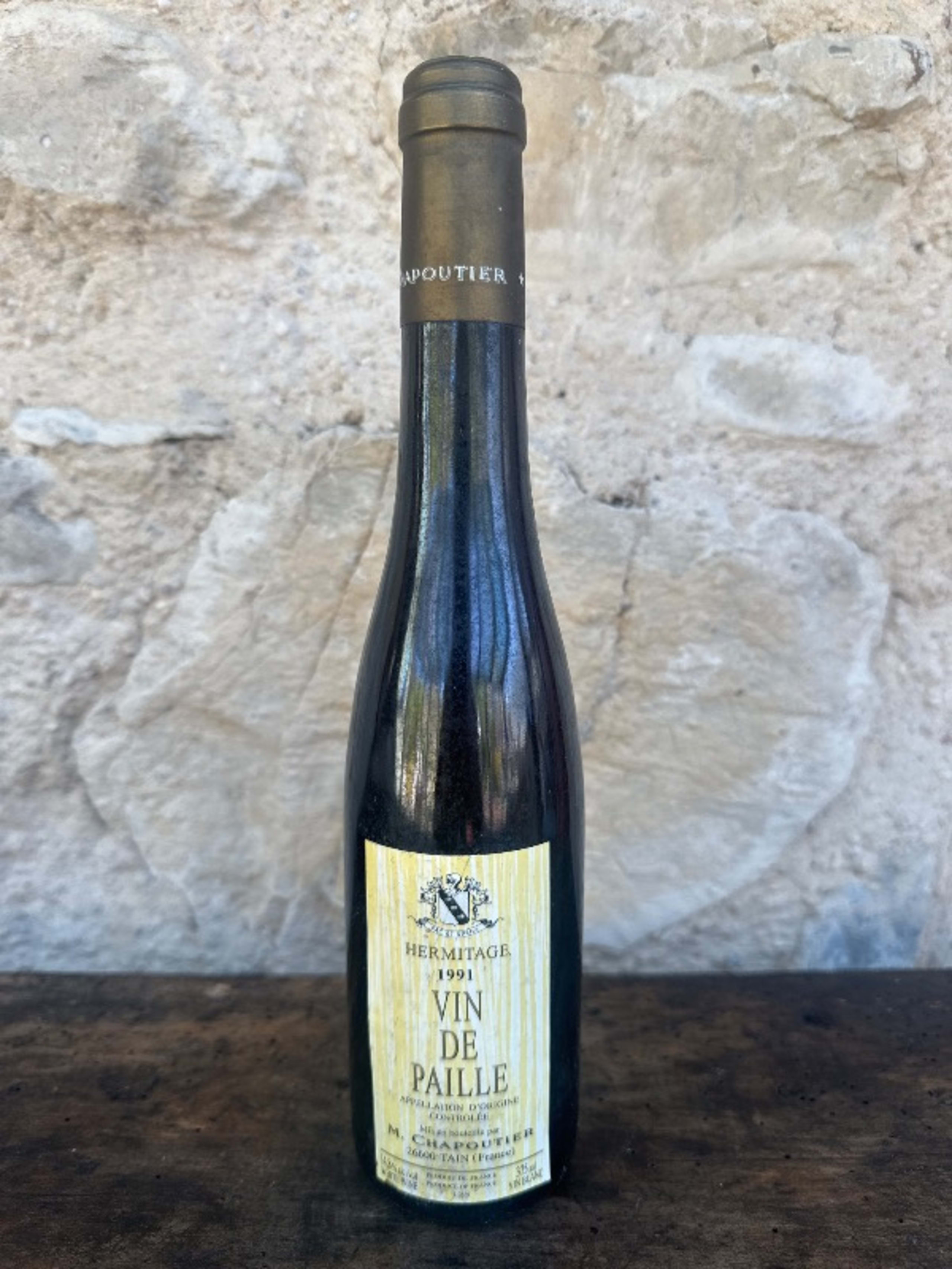 Hermitage, Vin de paille, Chapoutier, 1991 (37,5cl)