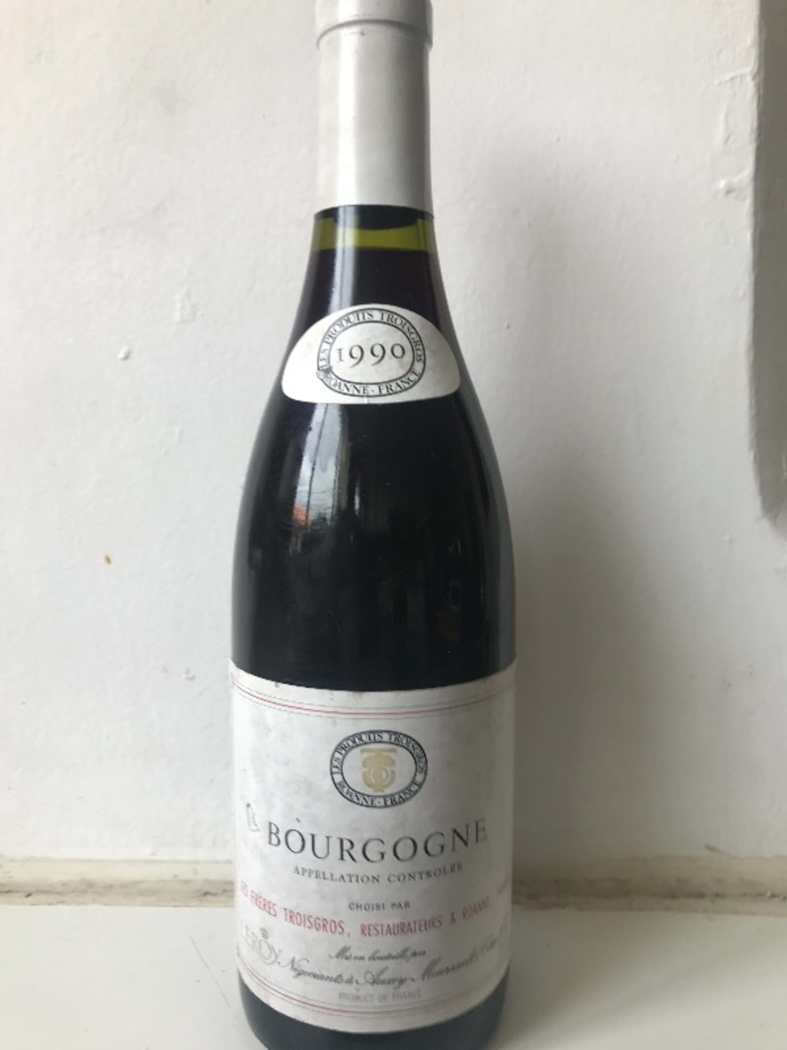 Bourgogne, Les frères Troisgros, Domaine LEROY, 1990