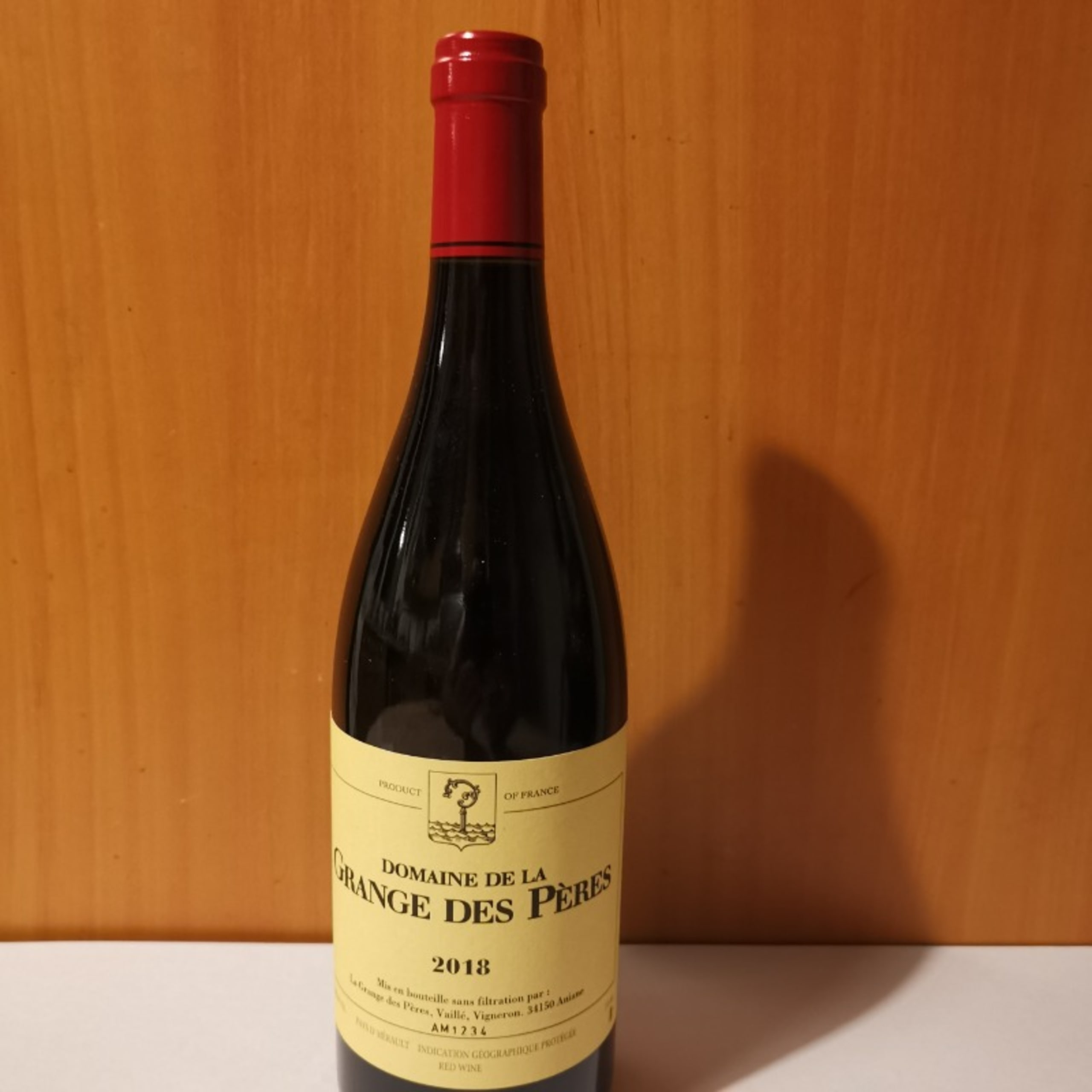 Domaine de la Grange des Pères, Vin de Pays de l'Hérault, 2018