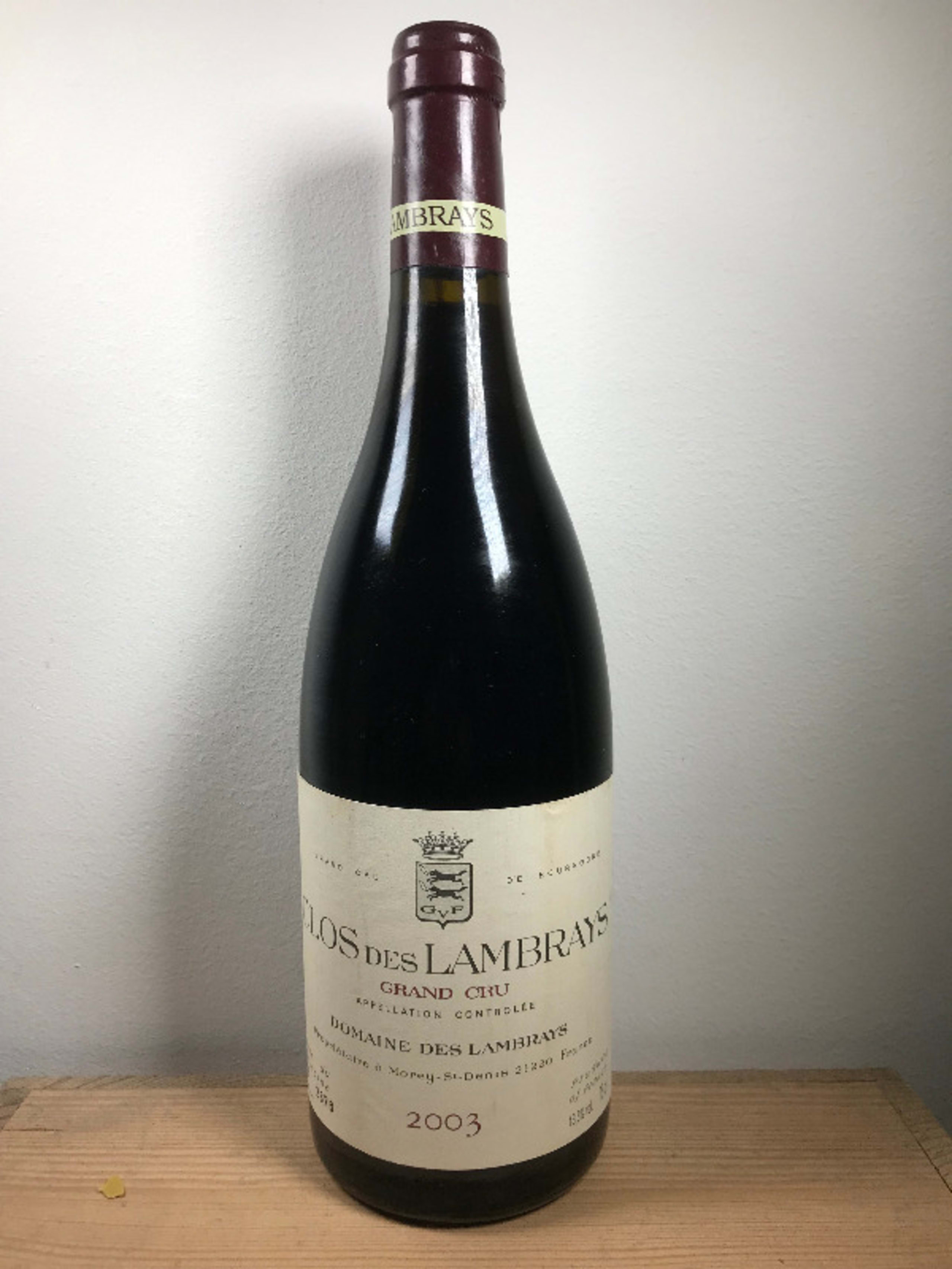 Clos-des-Lambrays, Domaine des Lambrays, 2003