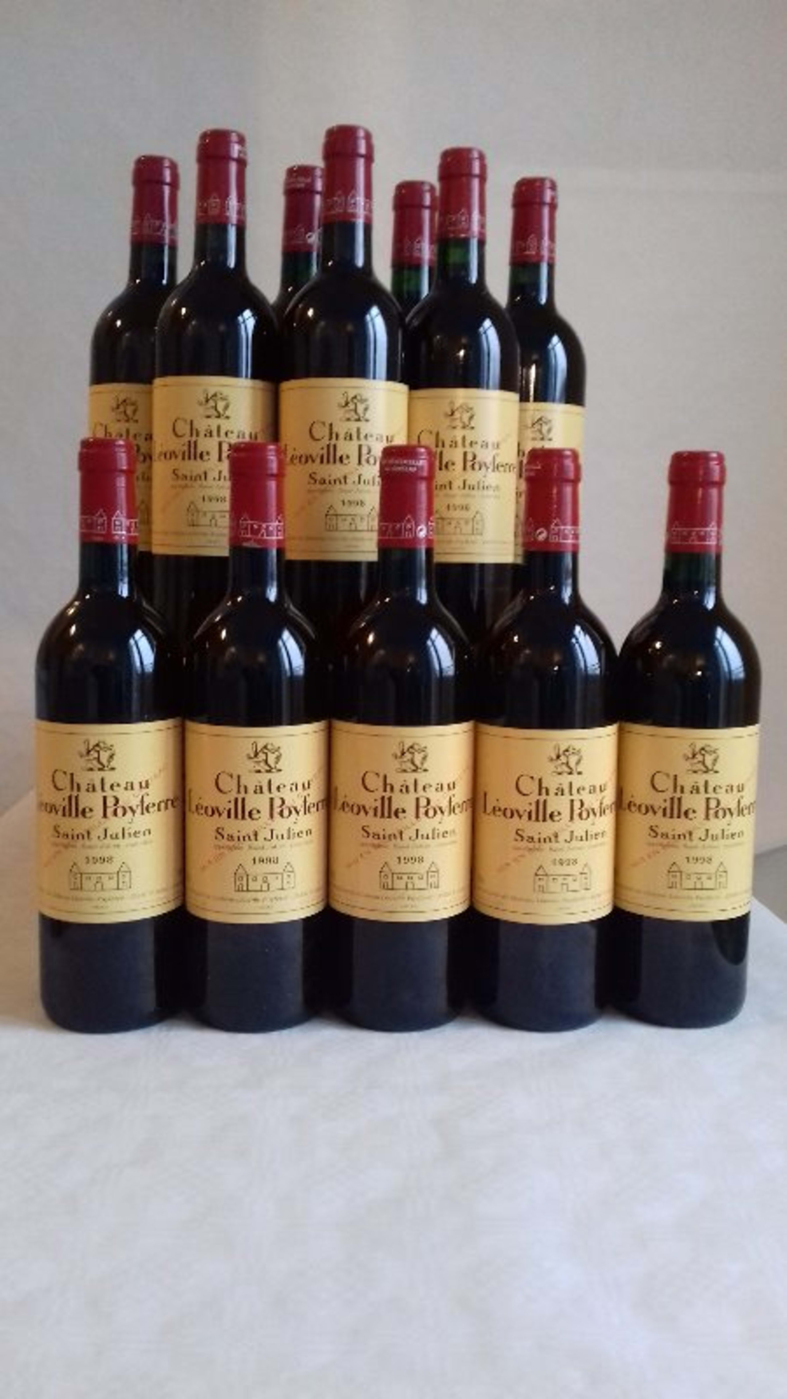 CBO/OWC 12 x Chateau Léoville Poyferré, Saint-Julien, 1998