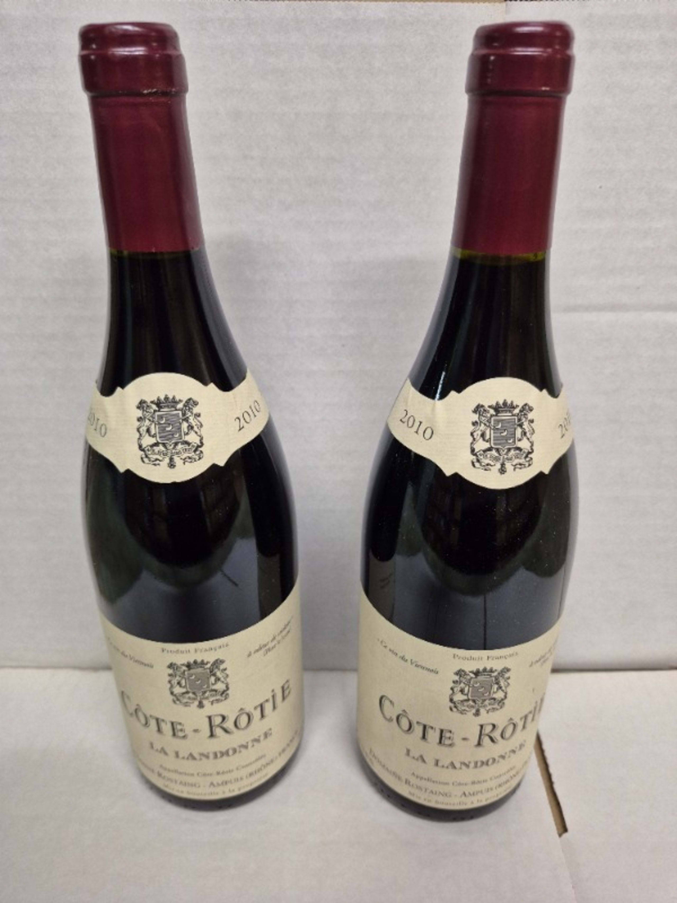 2 x Côte-Rôtie, La Landonne, Domaine Rostaing, 2010