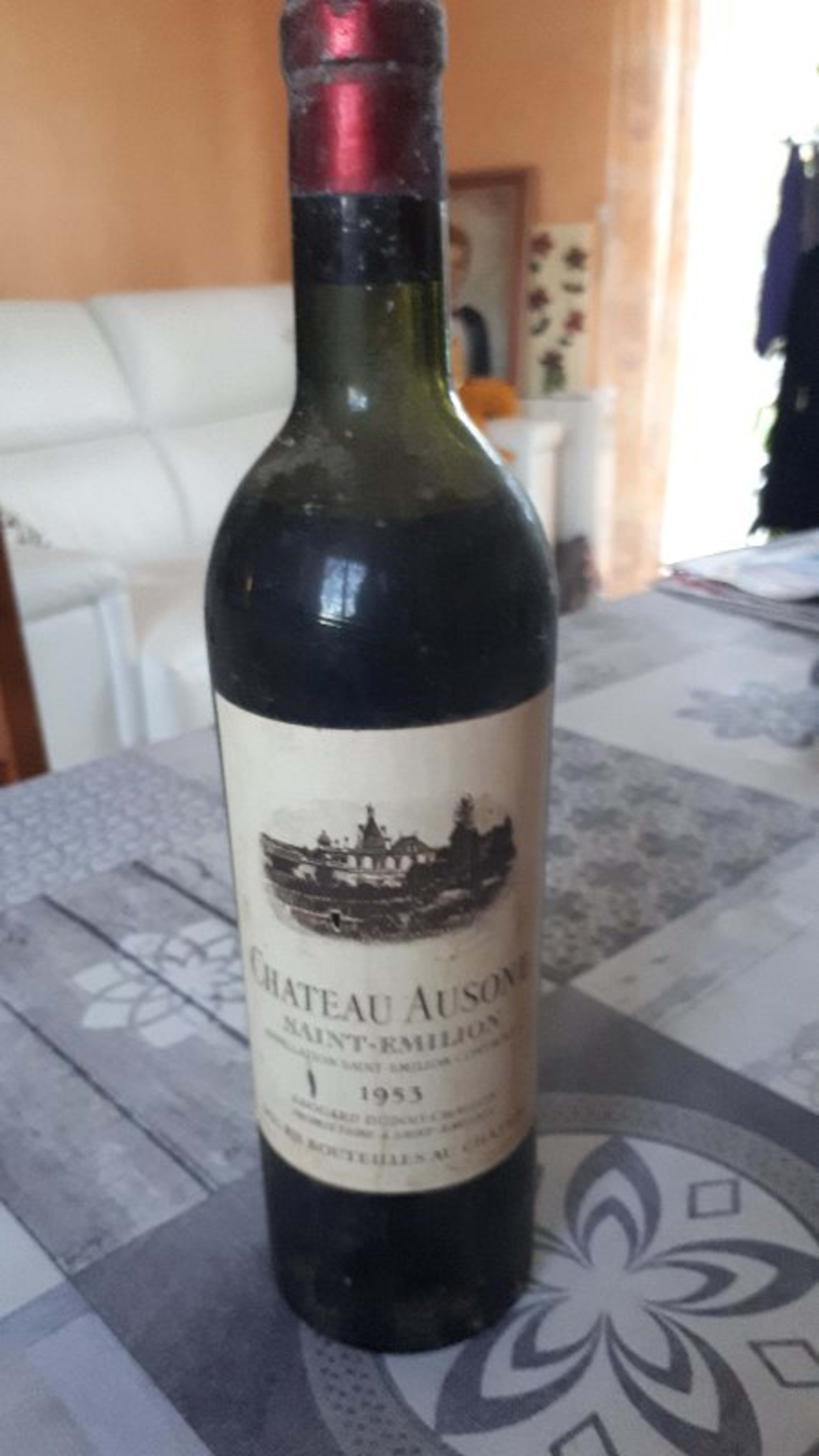 château Ausone, Saint-Émilion, 1953