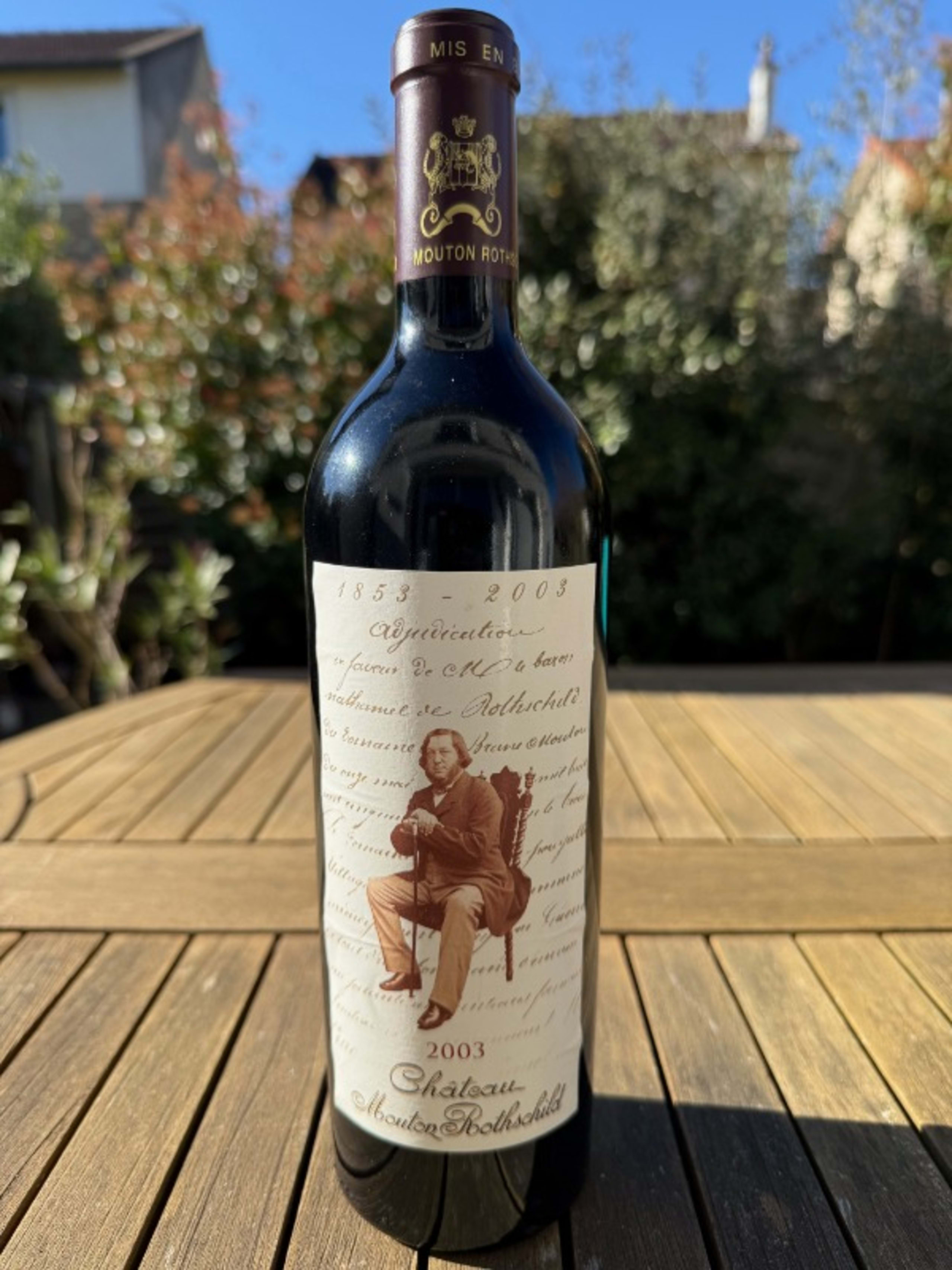 Château Mouton Rothschild, Pauillac, 2003