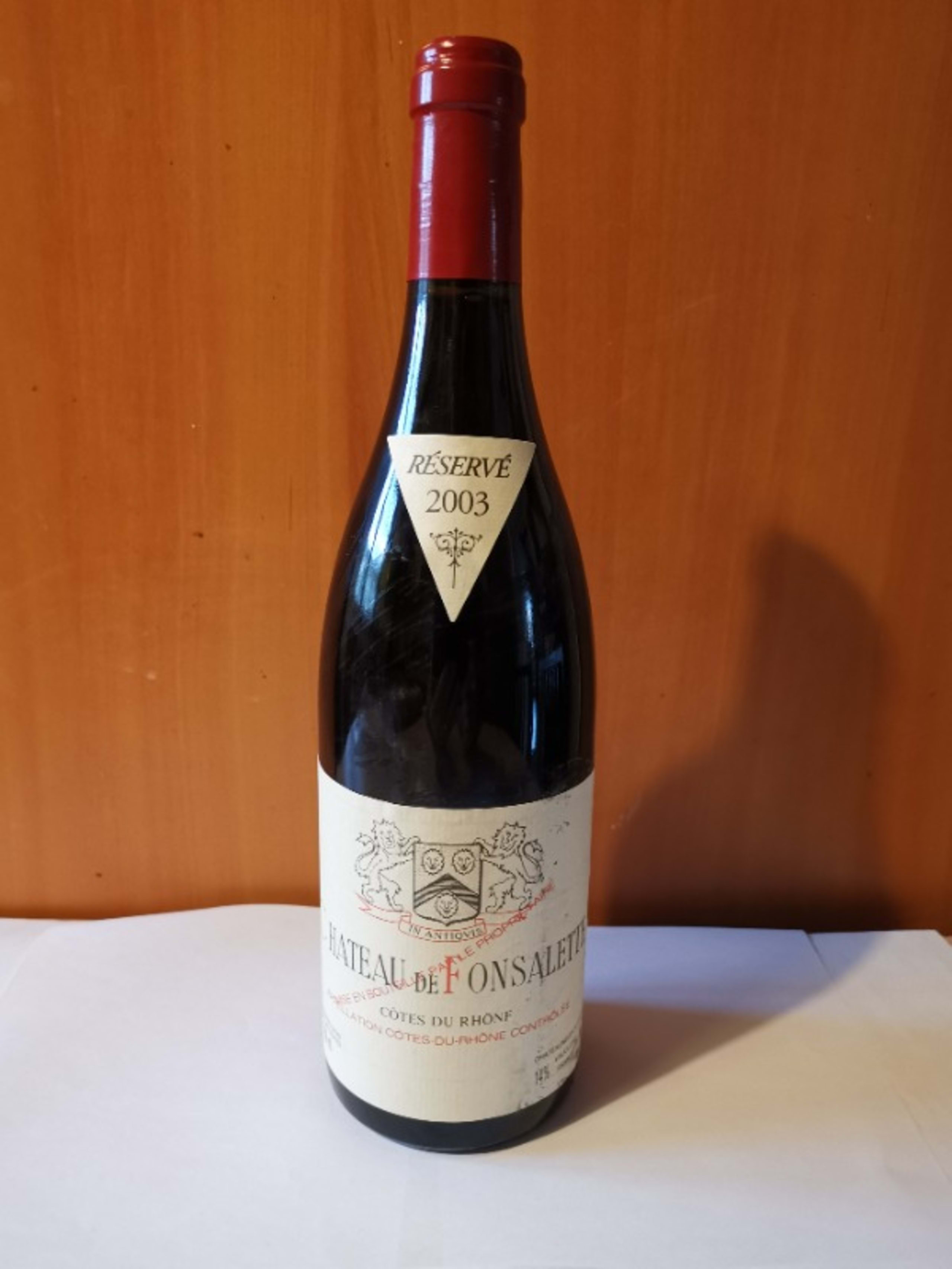 Côtes-du-Rhône, Château de Fonsalette, 2003