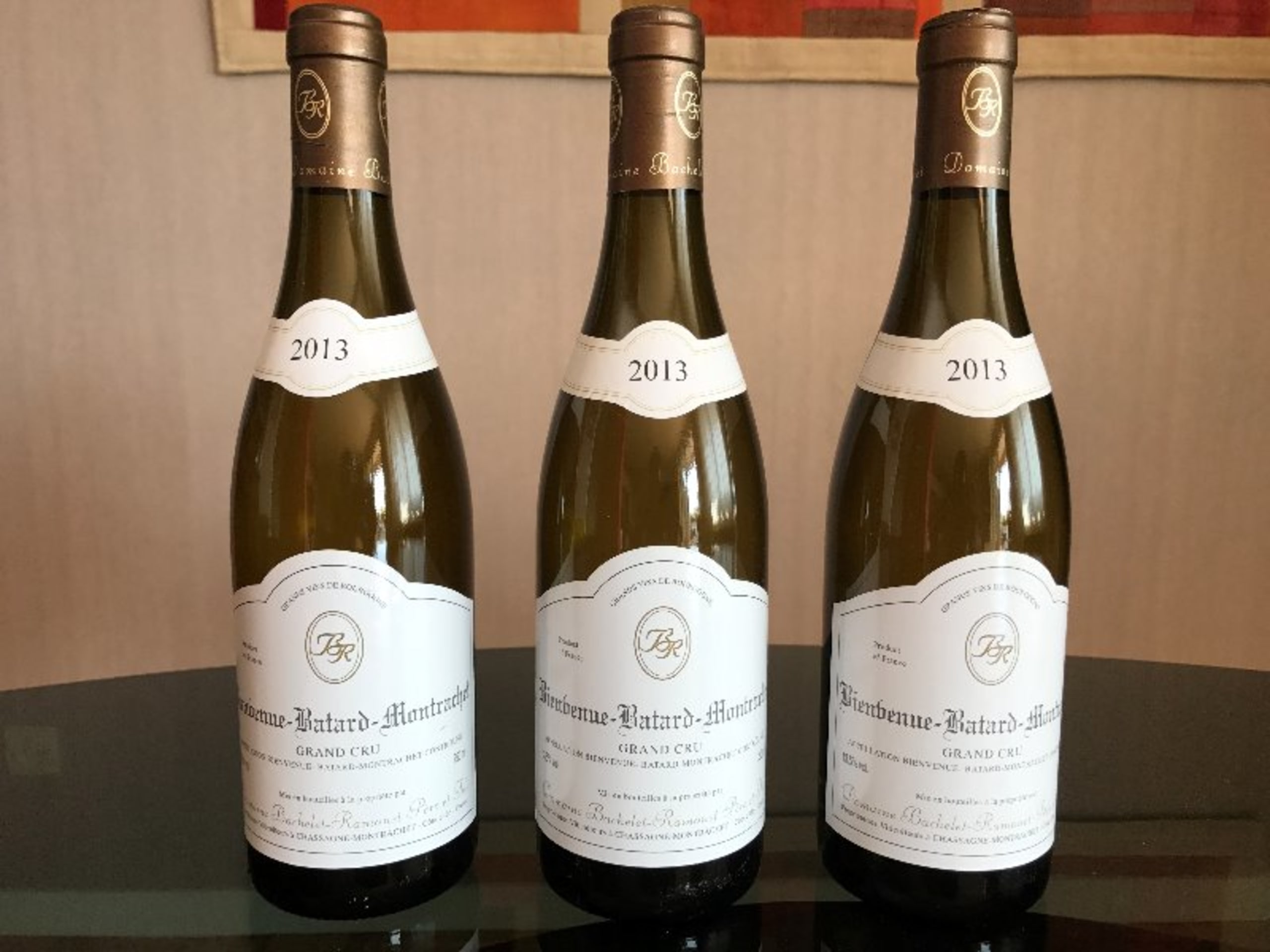 3 x Bienvenues-Bâtard-Montrachet, Bachelet-Ramonet, 2013