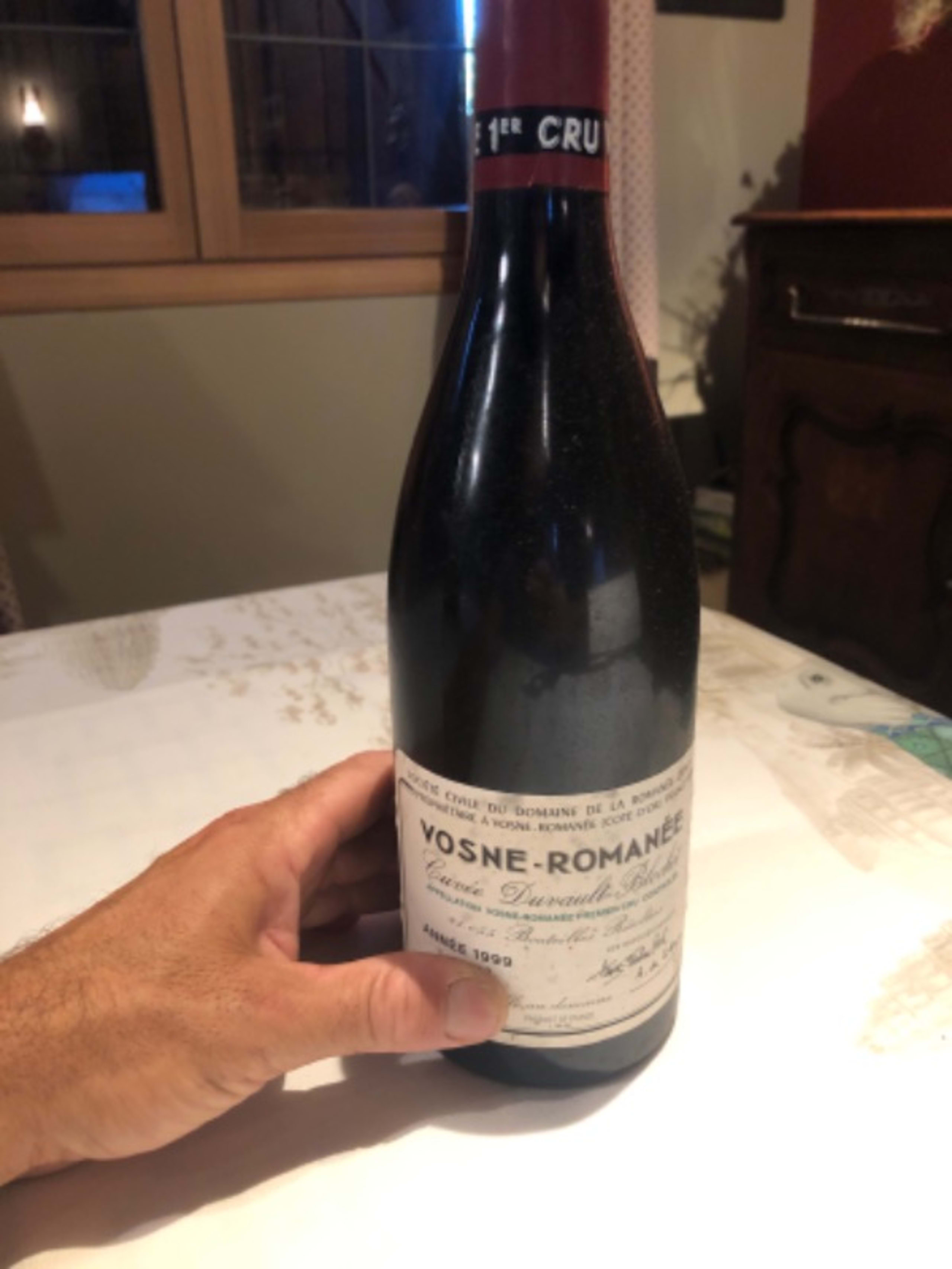 Vosne-Romanée, 1er cru cuvée Duvault Blochet, Domaine de la Romanée Conti, 1999