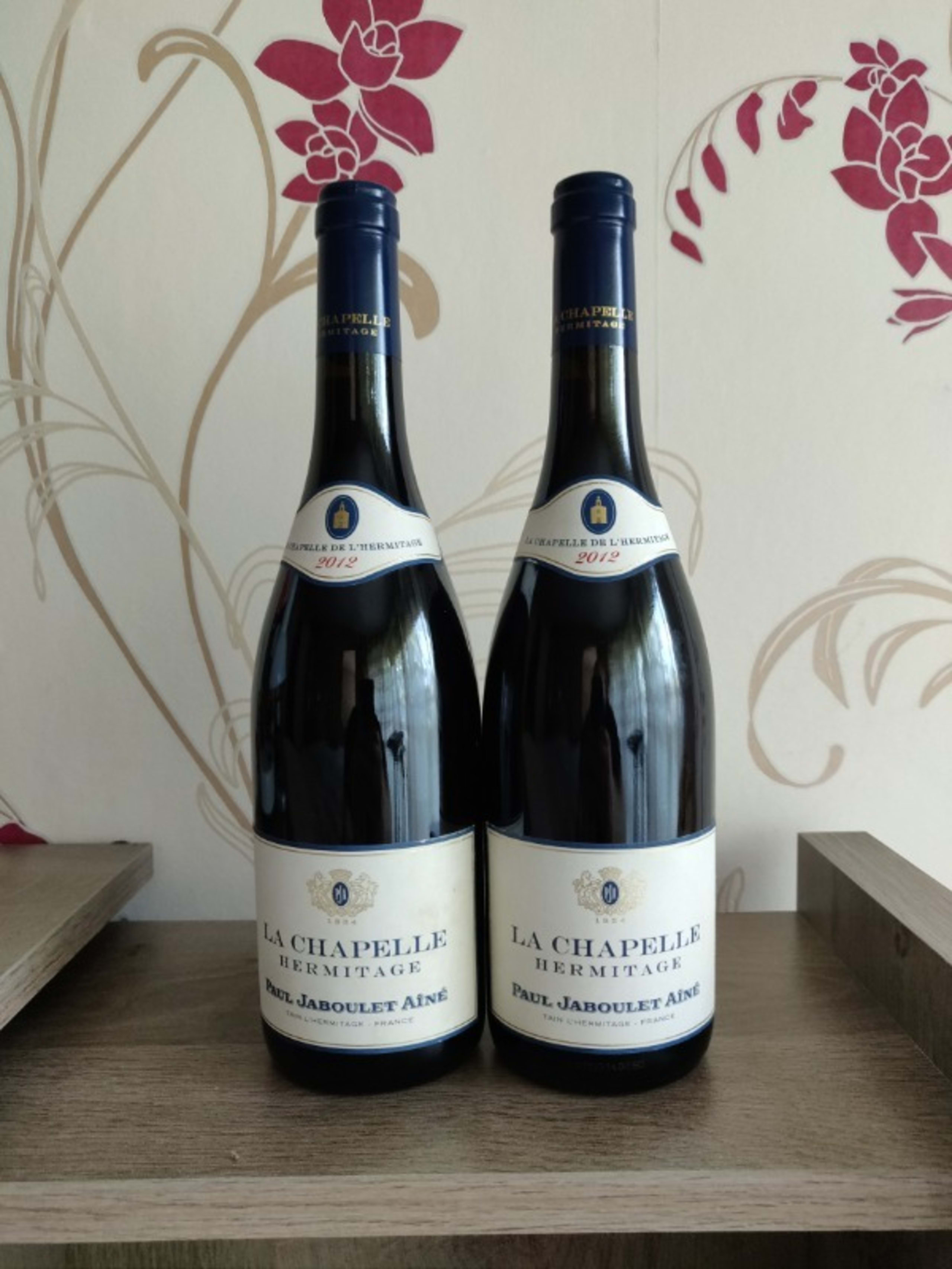 2 x Hermitage, La chapelle, Paul Jaboulet aîné, 2012