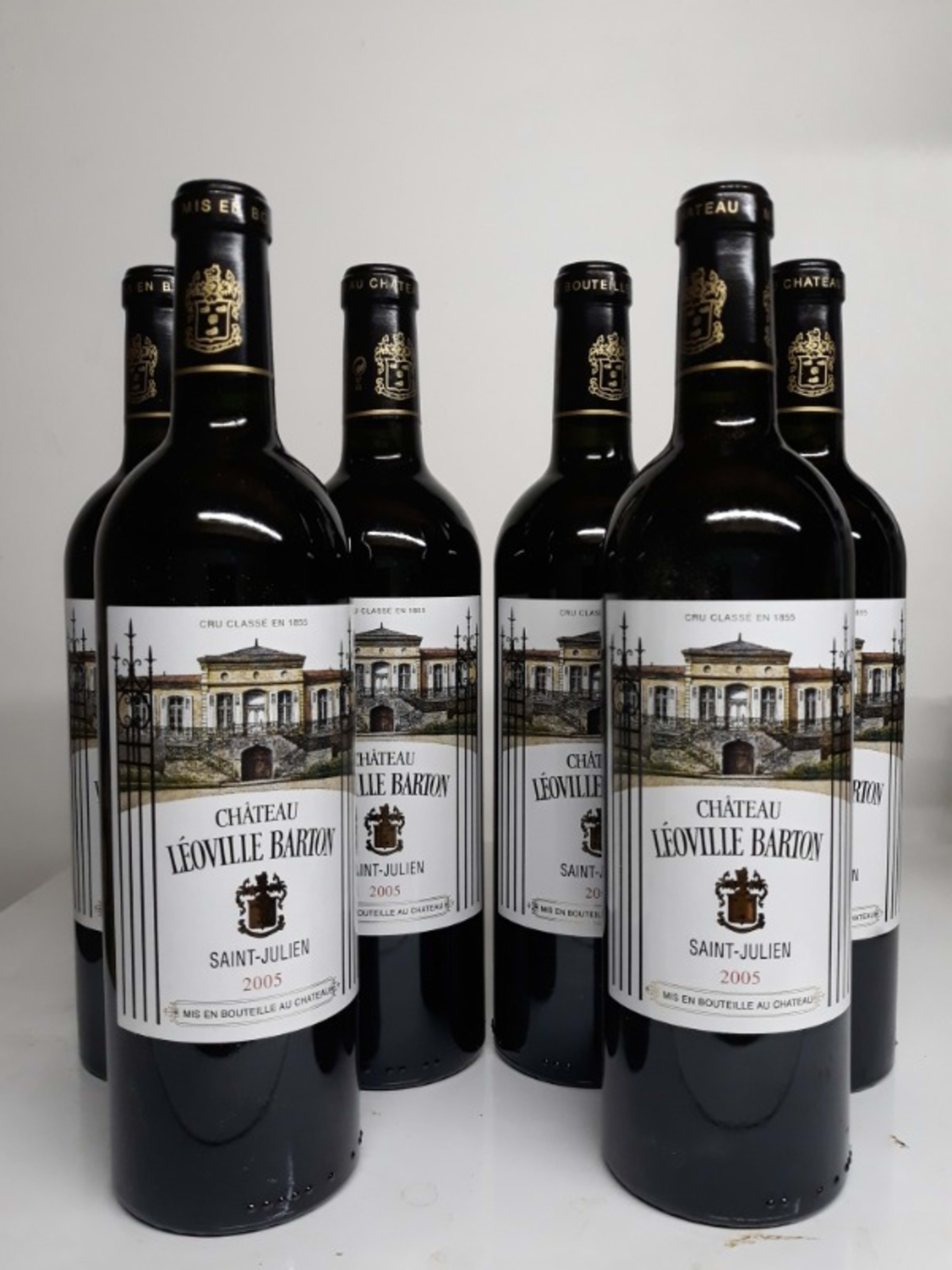 12 x 2eme GCC, Château Léoville Barton, Saint-Julien, 2005