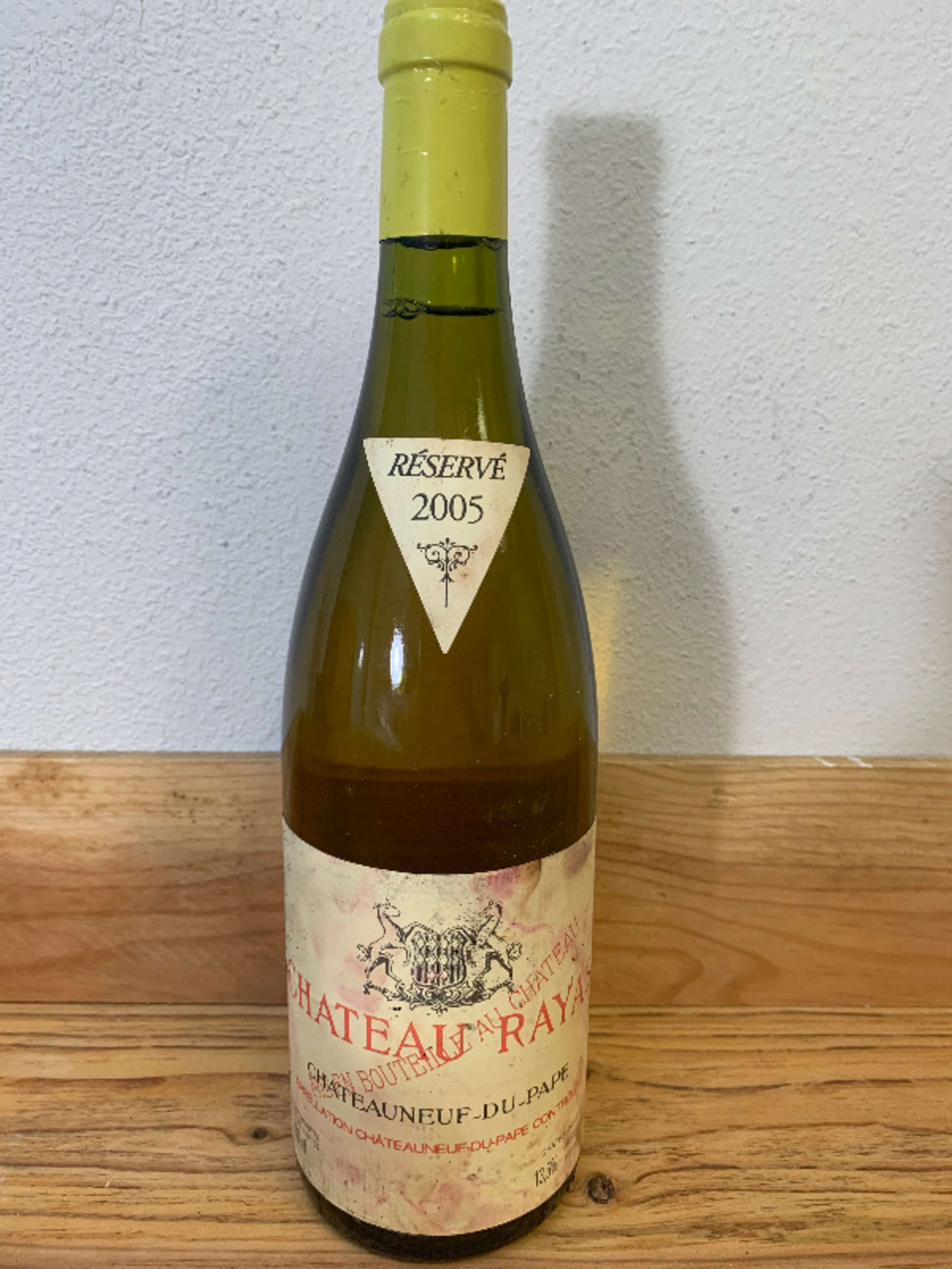 Châteauneuf-du-Pape, réservé, Rayas Bc/Wh, 2005