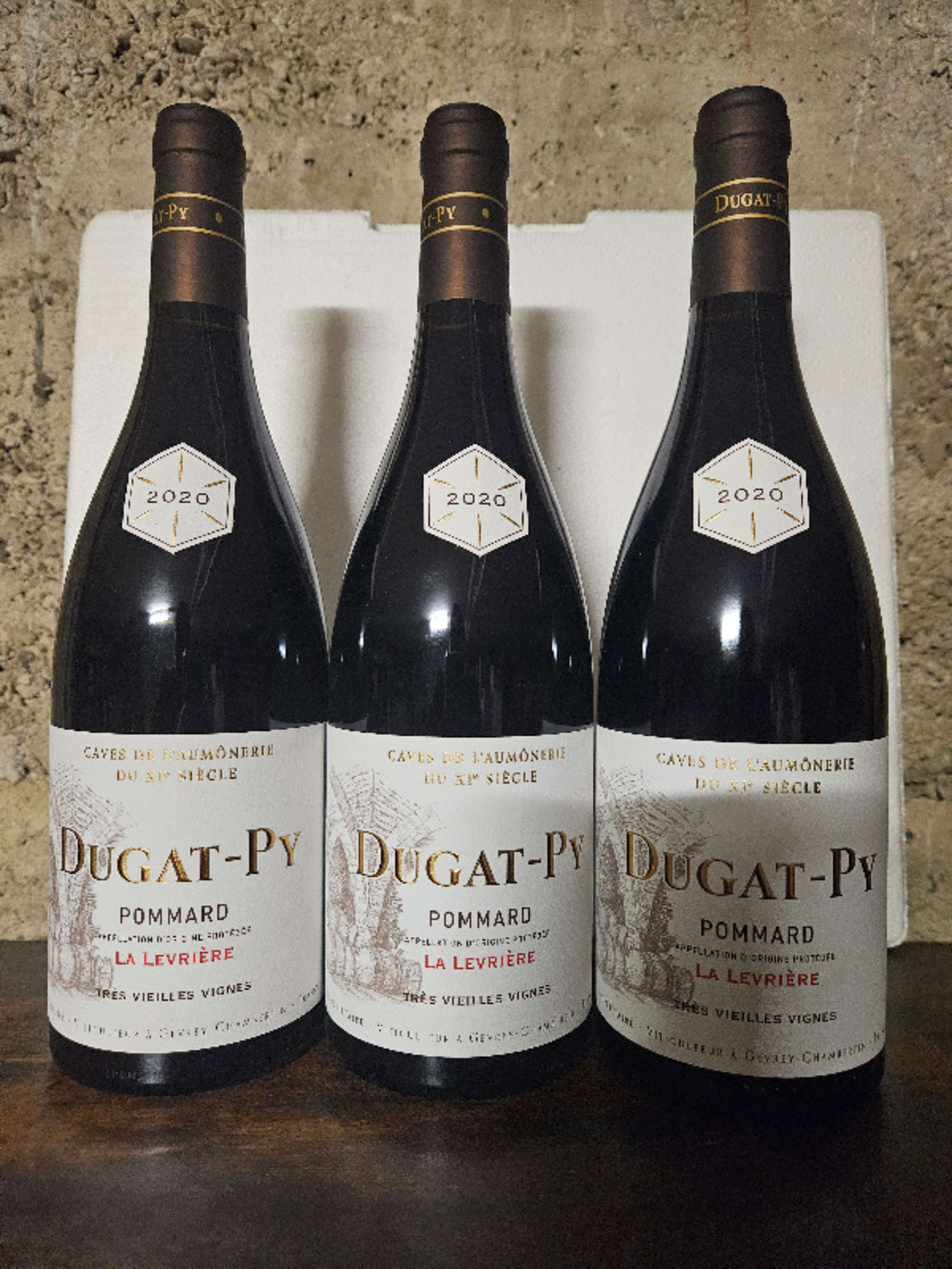 3 x Pommard, La Levrière Très Vieilles Vignes, Dugat-Py, 2020