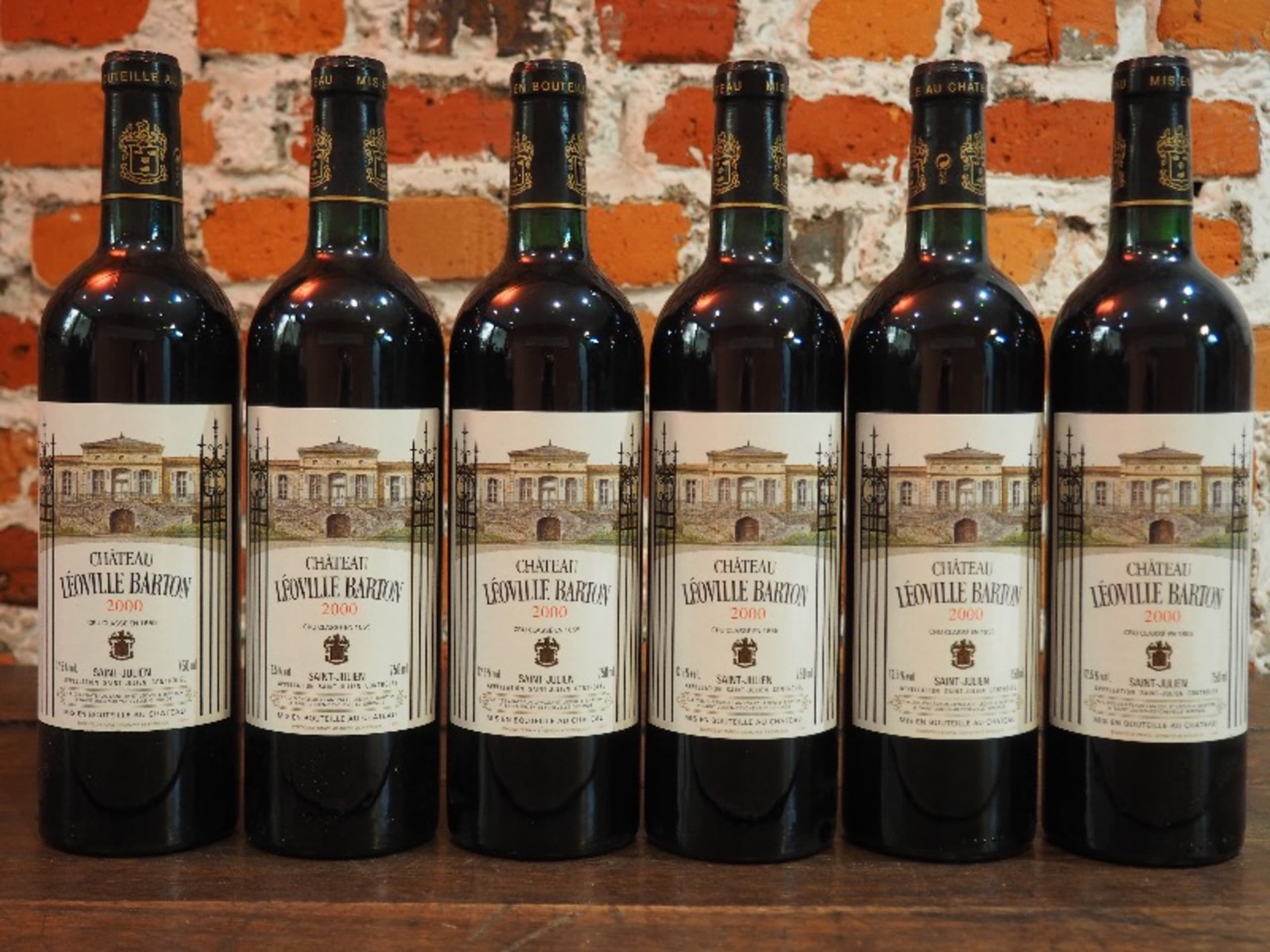 6 x Château Léoville Barton, Saint-Julien, 2000