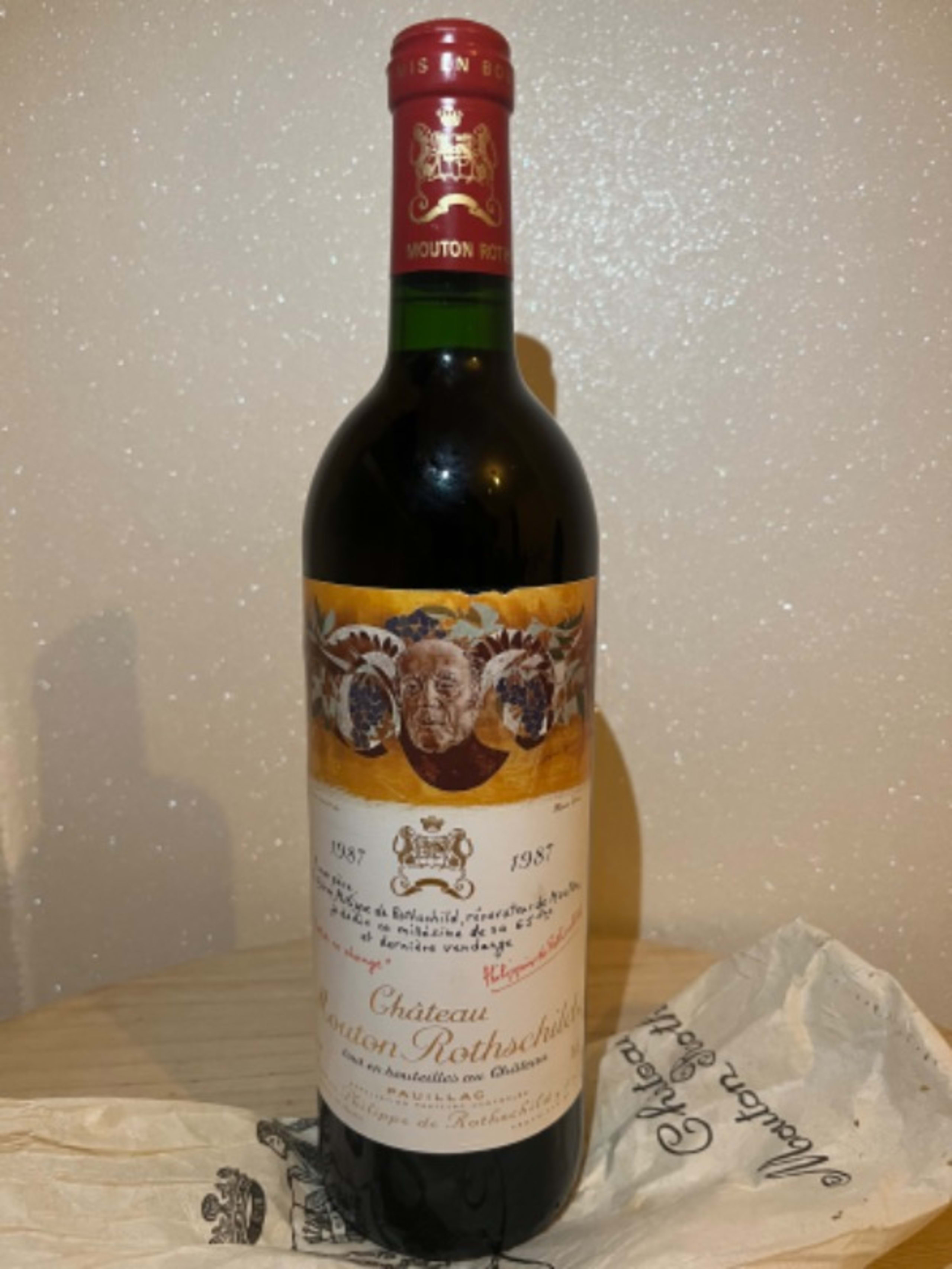 Château Mouton Rothschild, Pauillac, 1987