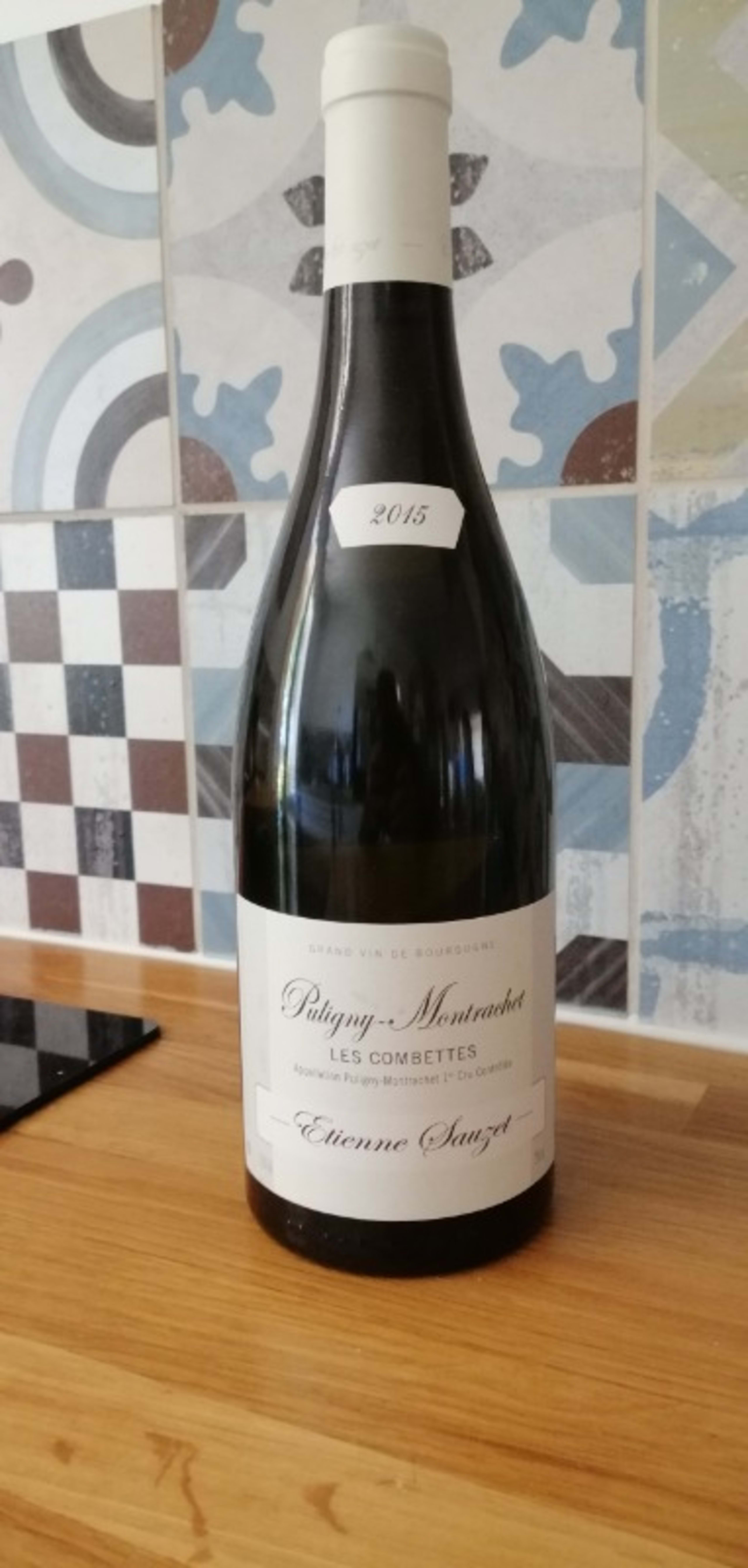 Puligny-Montrachet, Les combettes, Étienne sauzet, 2015