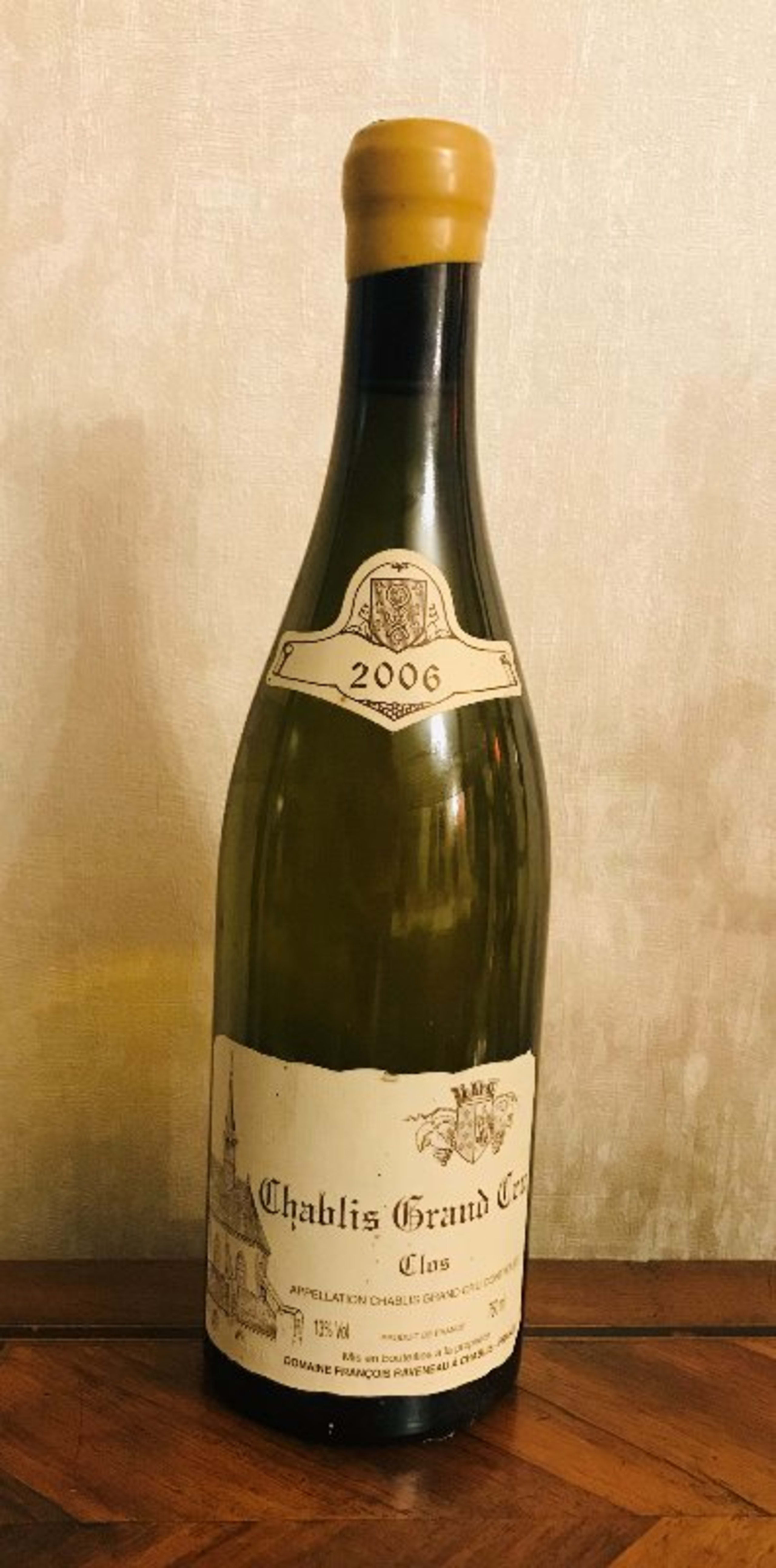 Chablis Grand Cru, Grand Cru Les Clos, Raveneau, 2006