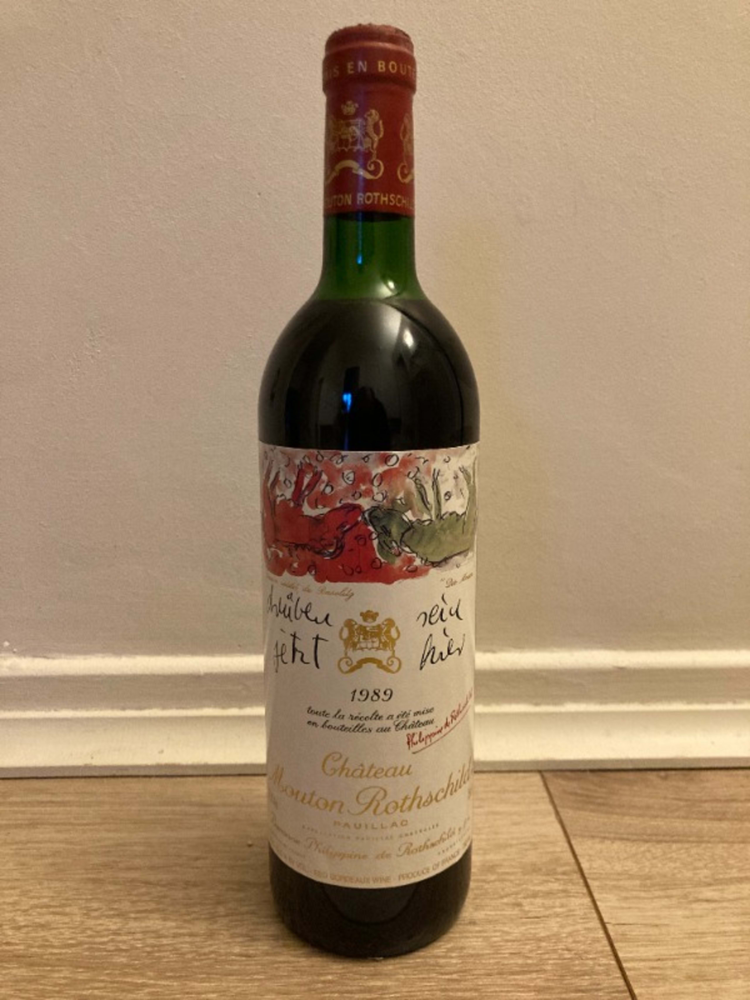 Château Mouton-Rothschild, Pauillac, 1989