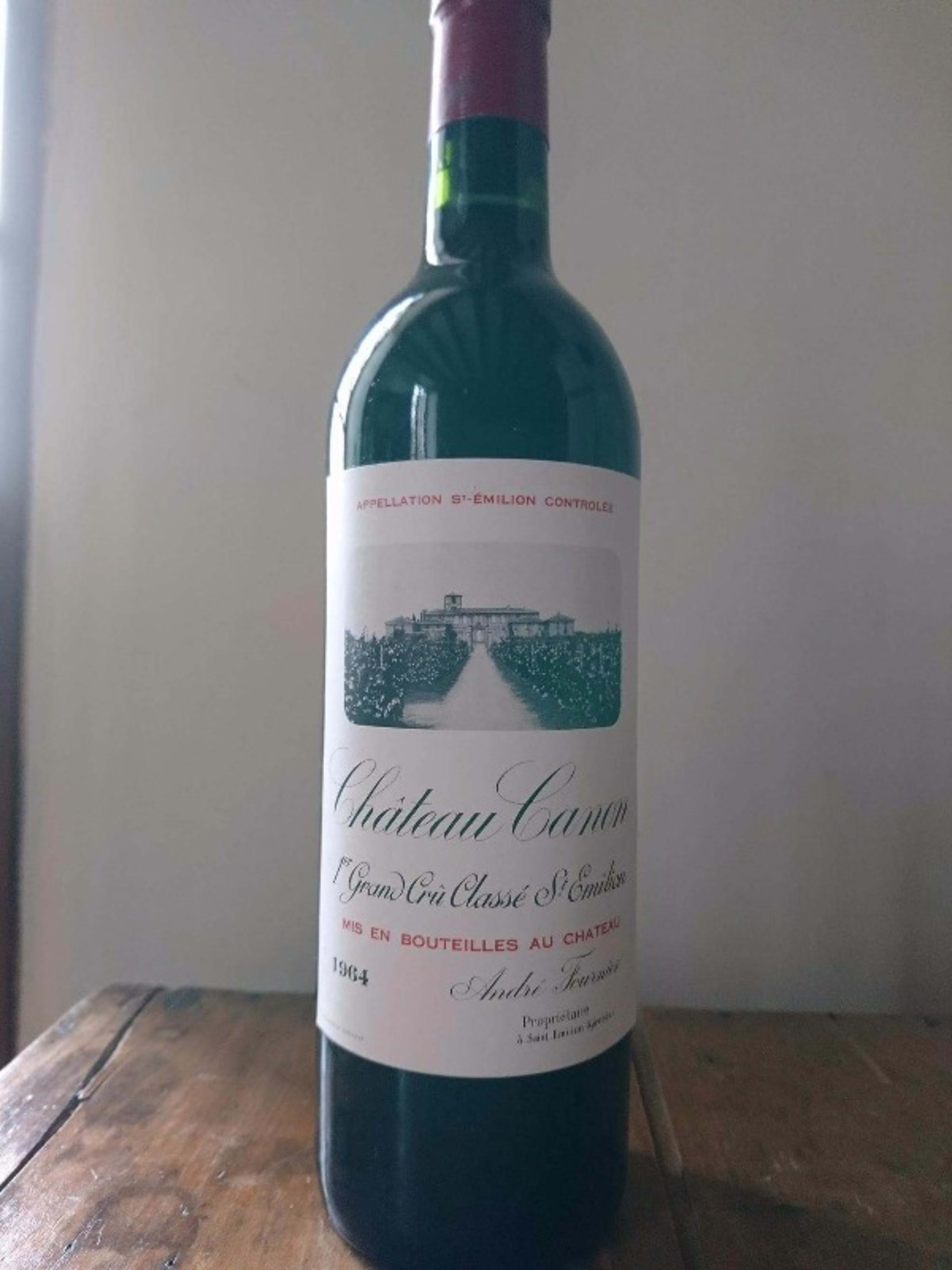 château Canon, Saint-Émilion, 1964