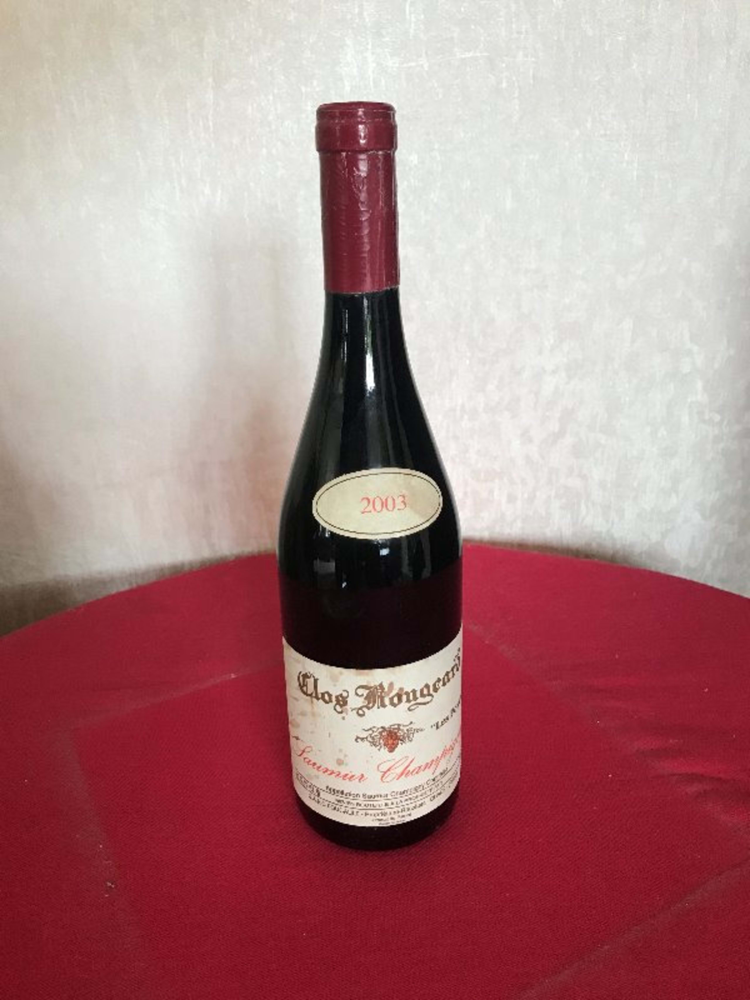 Les Poyeux, Saumur Champigny, Clos Rougeard, 2003