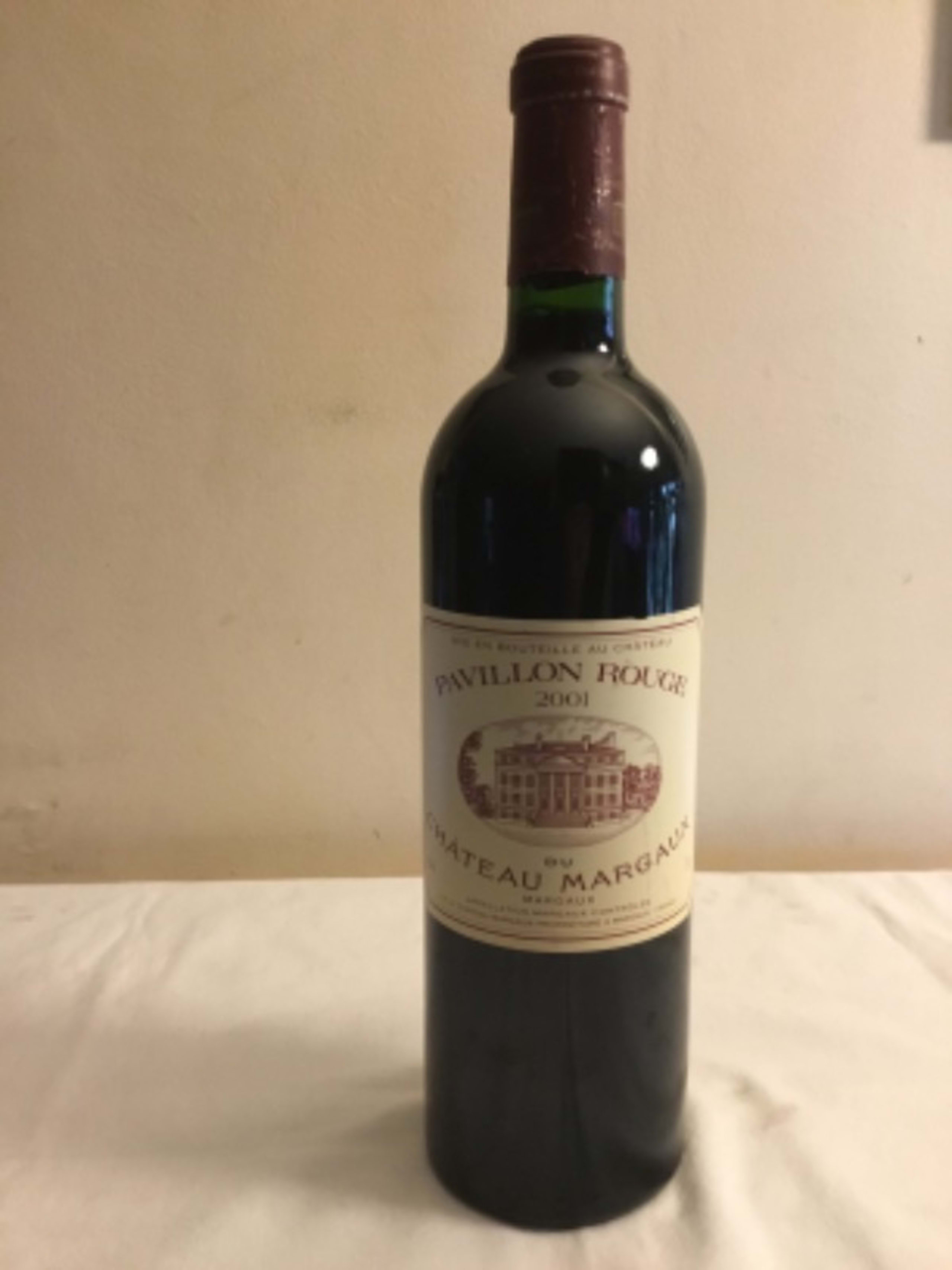 Pavillon Rouge, château Margaux, Margaux, 2001
