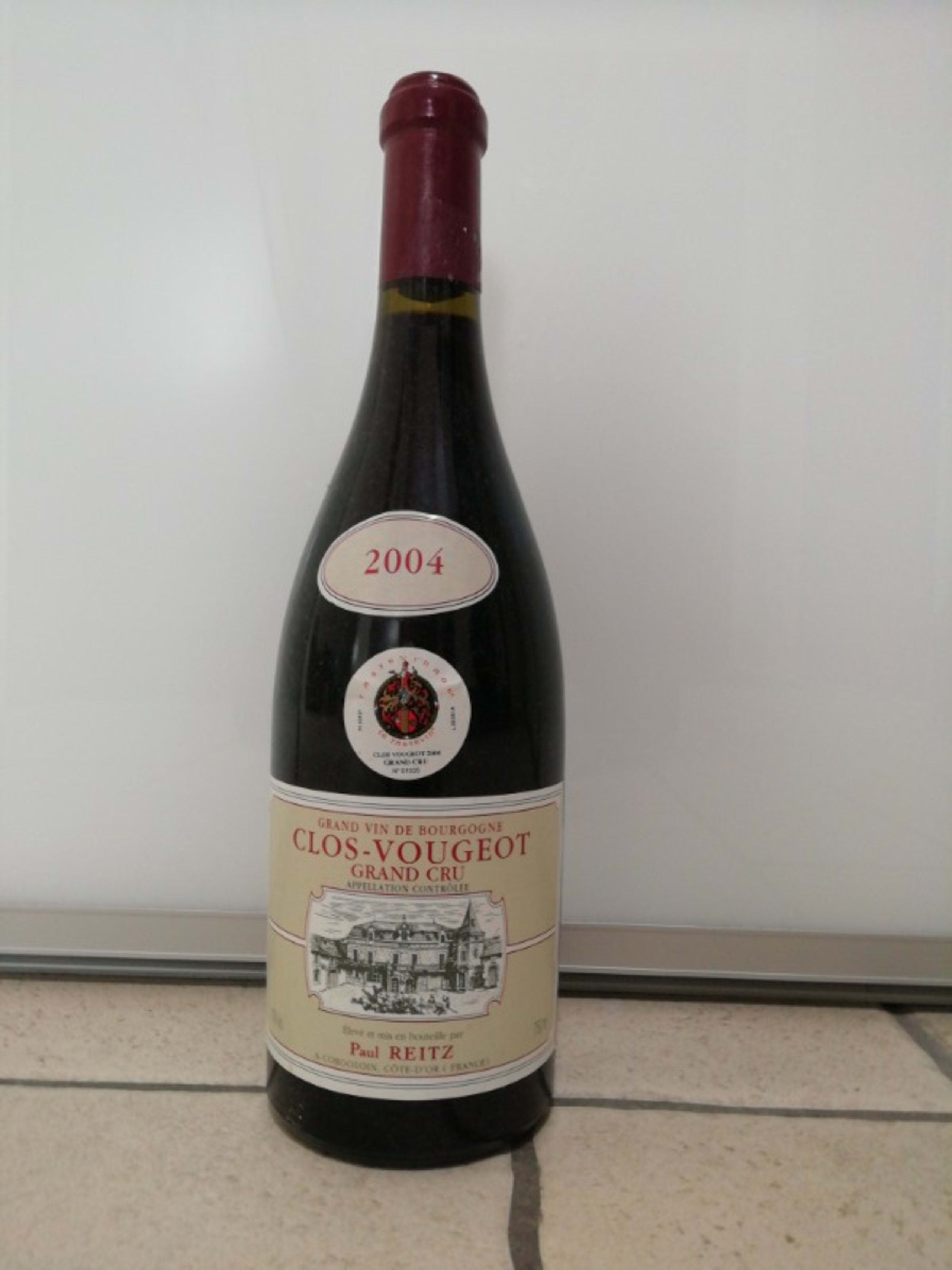Clos de Vougeot, Grand Cru, Paul Reitz, 2004