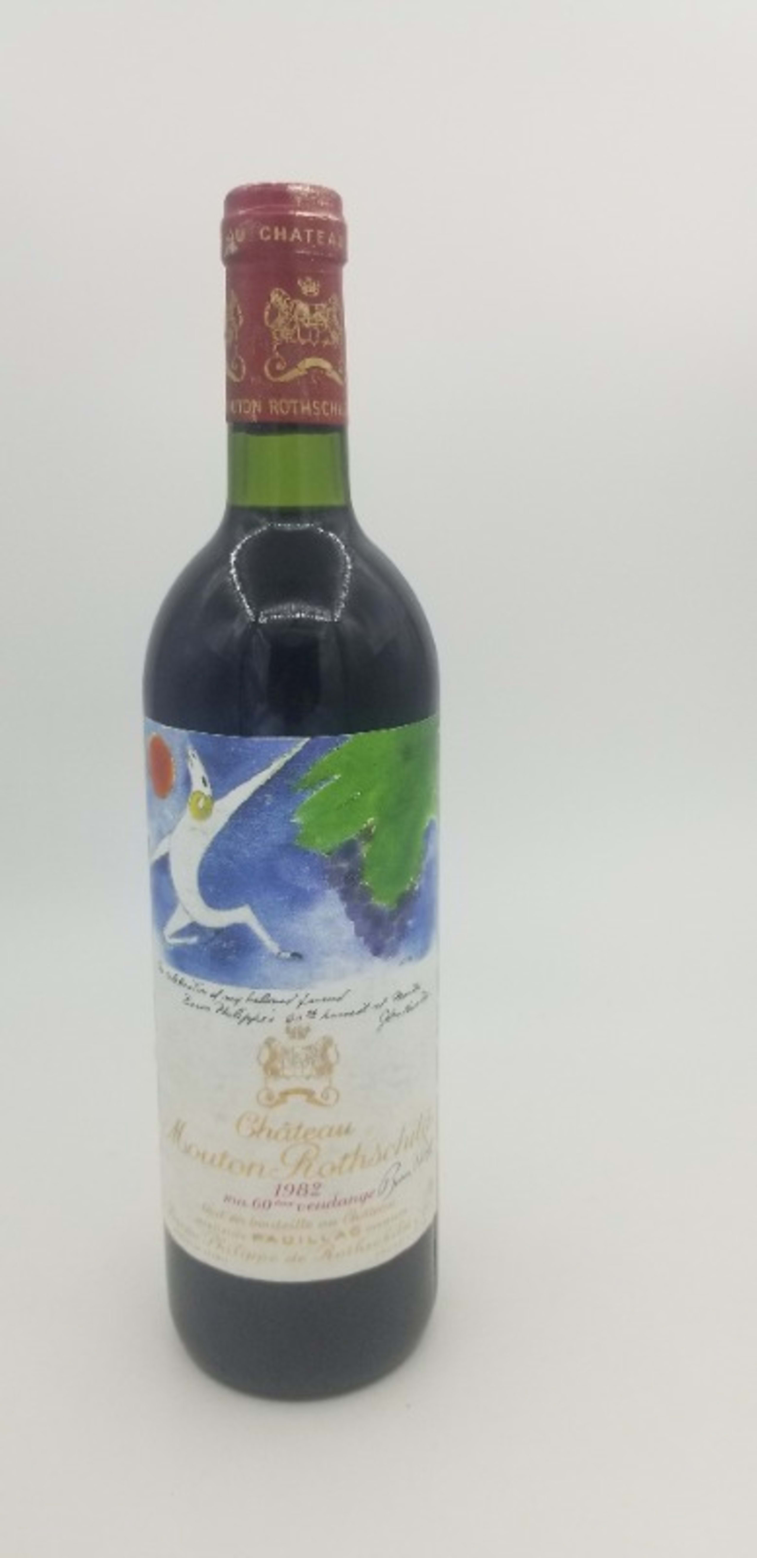 Château Mouton Rothschild, Pauillac, 1982