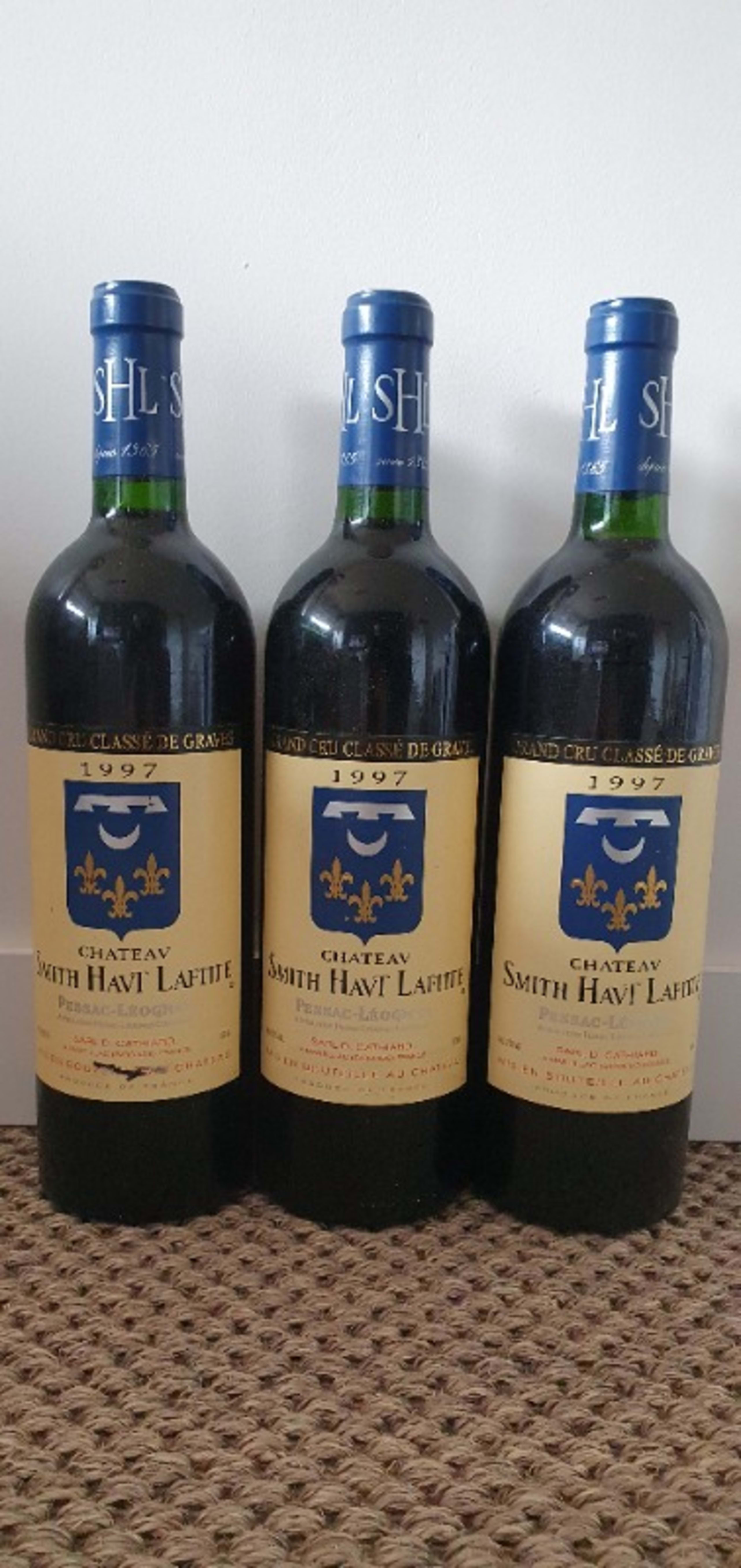 3 x Château Smith Haut Lafitte, Pessac-Léognan, 1997