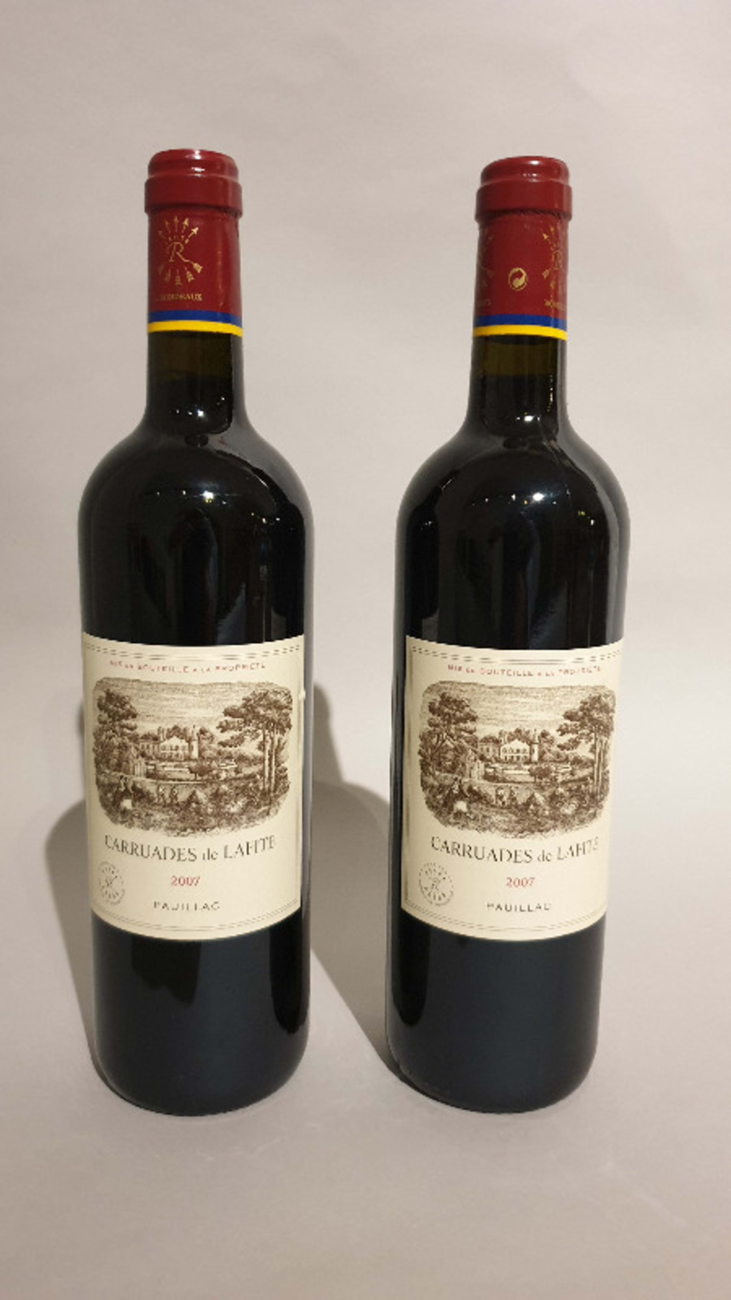 2 x Carruades de Lafite, Château Lafite Rothschild, Pauillac, 2007