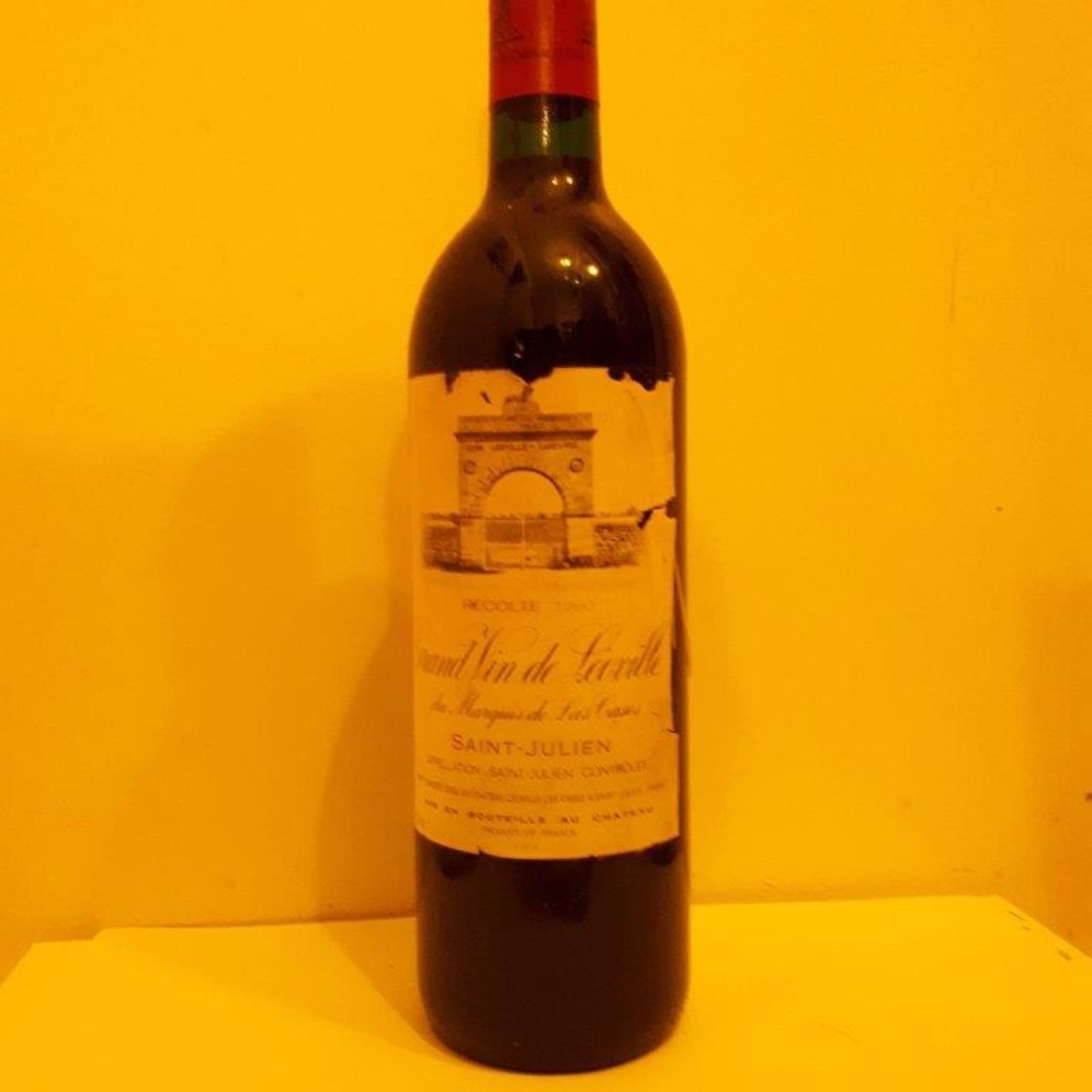 Grand vin de Léoville du marquis de las Cases, Saint-Julien, 1990