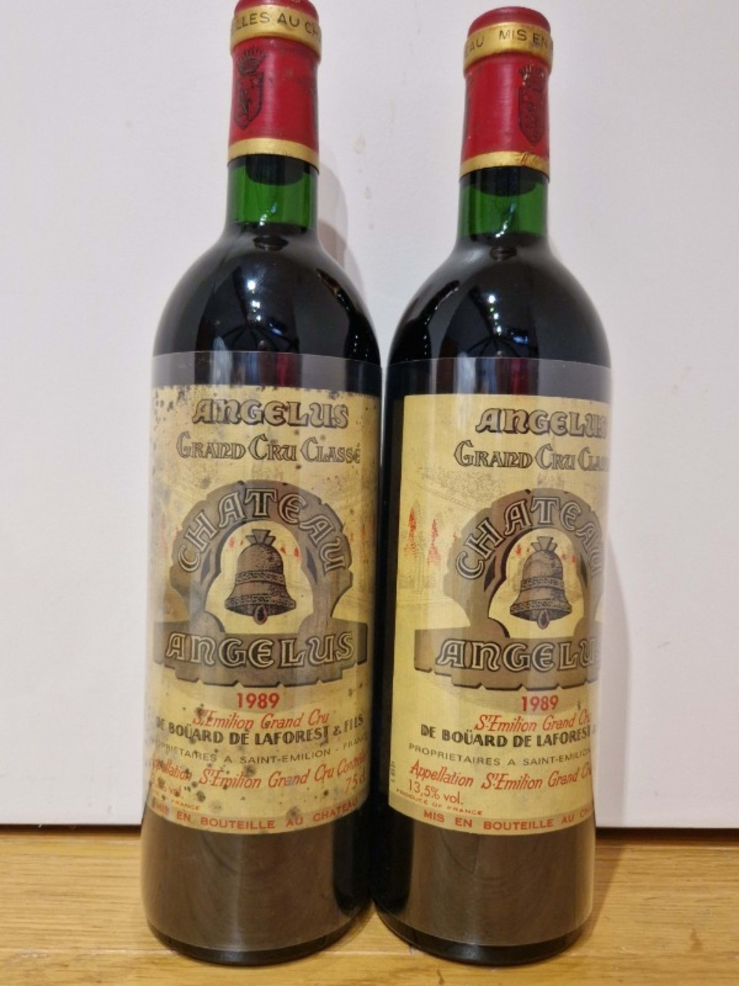 2 x Château Angélus, Saint-Émilion Grand Cru, 1989