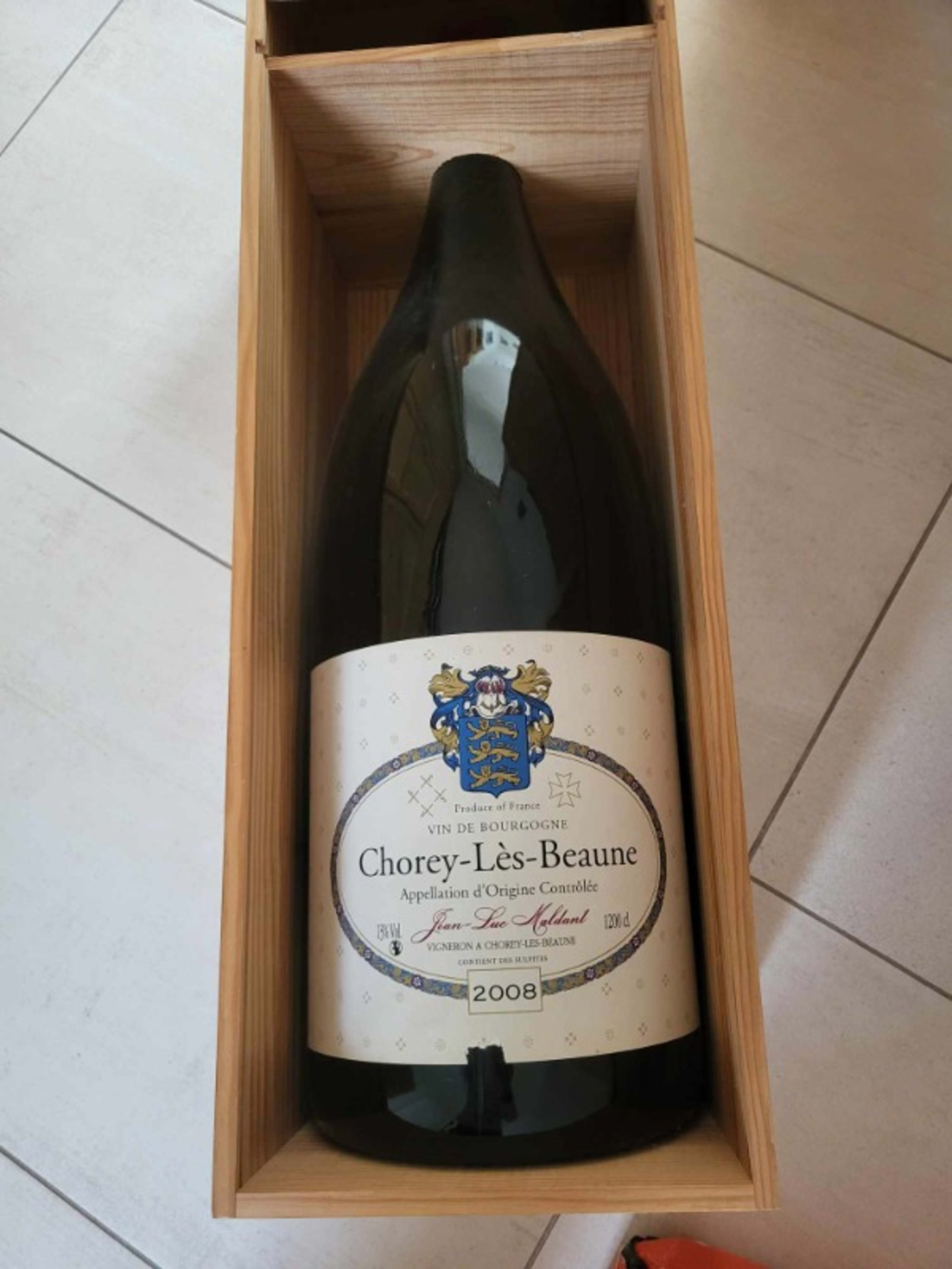 Chorey-les-Beaune, Jeau-luc MALDANT, 2008 (Balthazar 12l.)