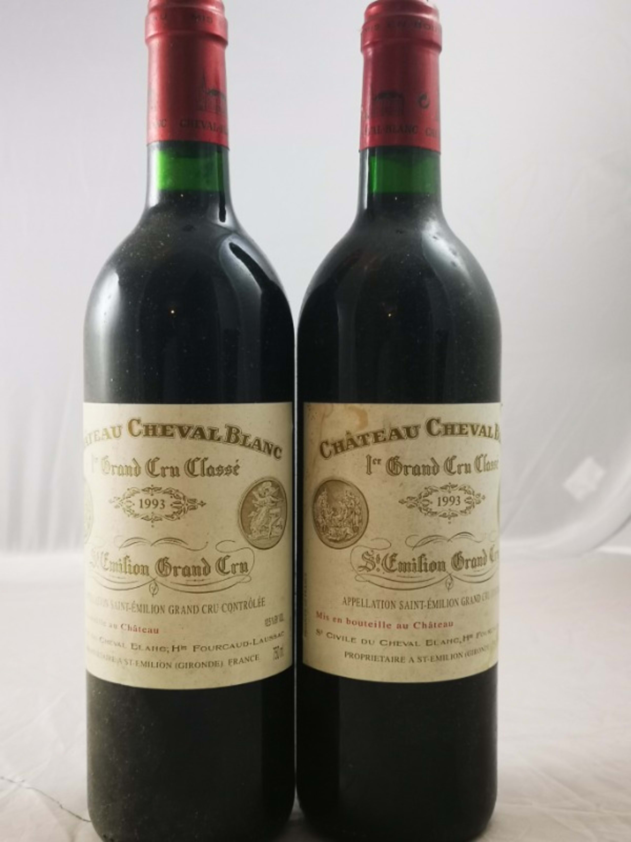 2 x Château Cheval Blanc, Saint-Émilion Grand Cru, 1993