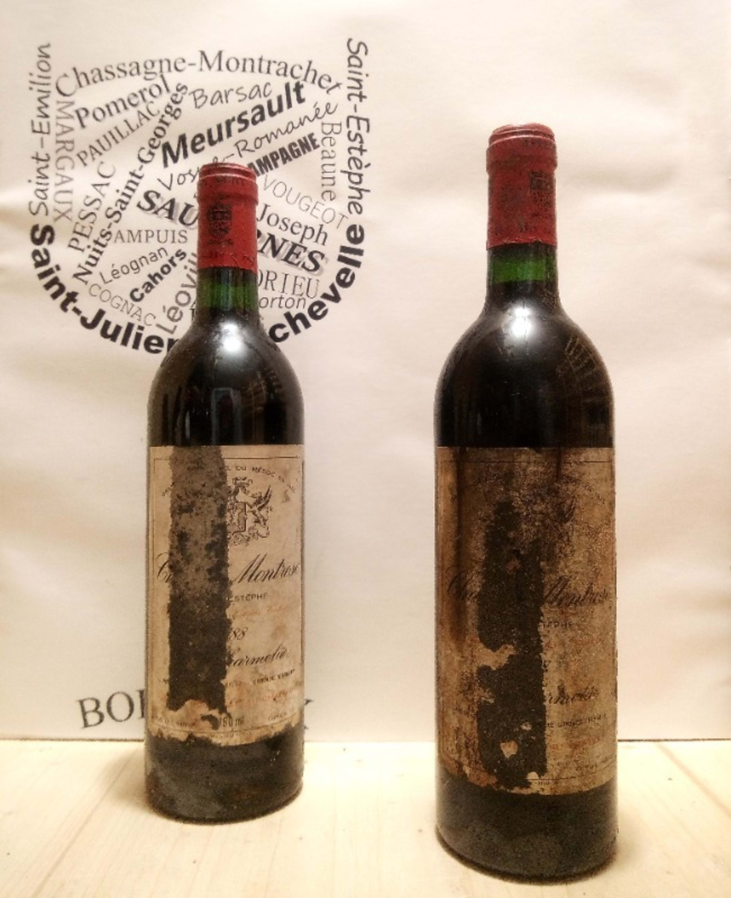 2 x Château Montrose, Saint-Estèphe, 1988