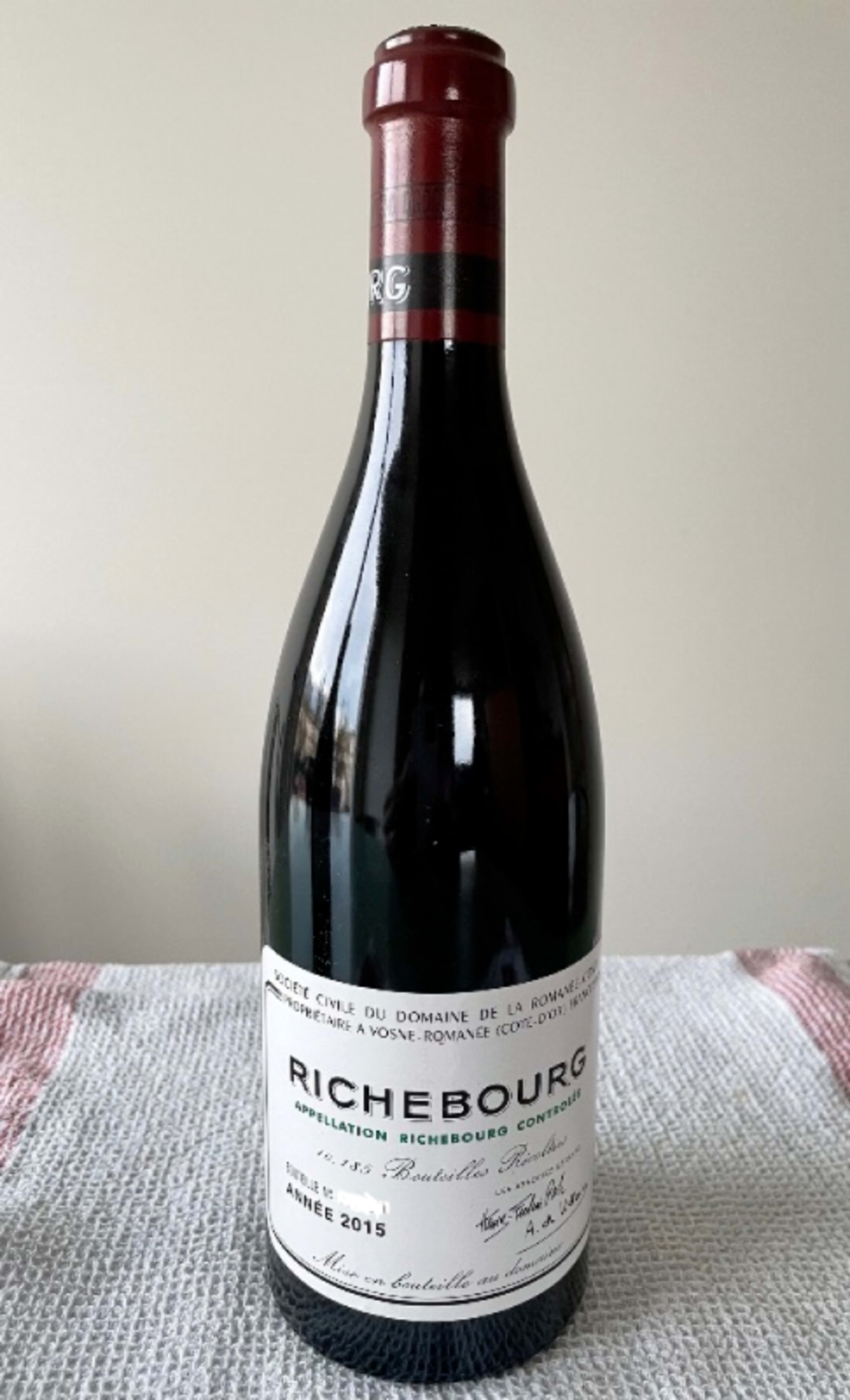 Richebourg, Domaine de la Romanée Conti, 2015