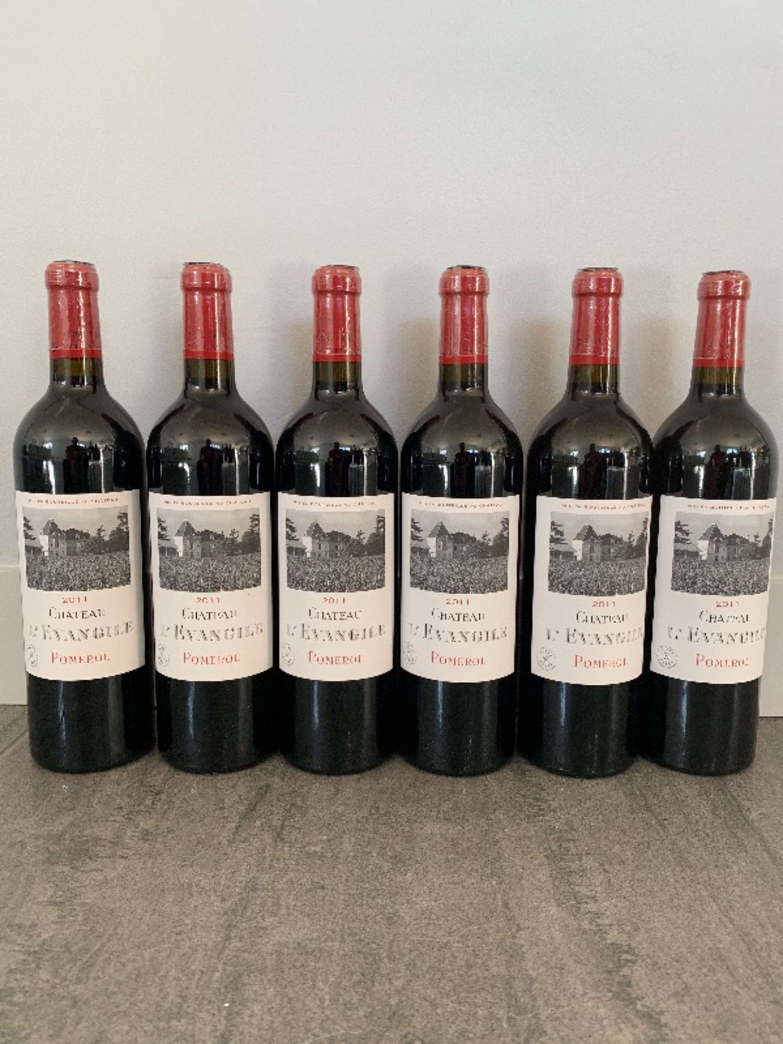 6 x Château l’Evangile, Pomerol, 2011