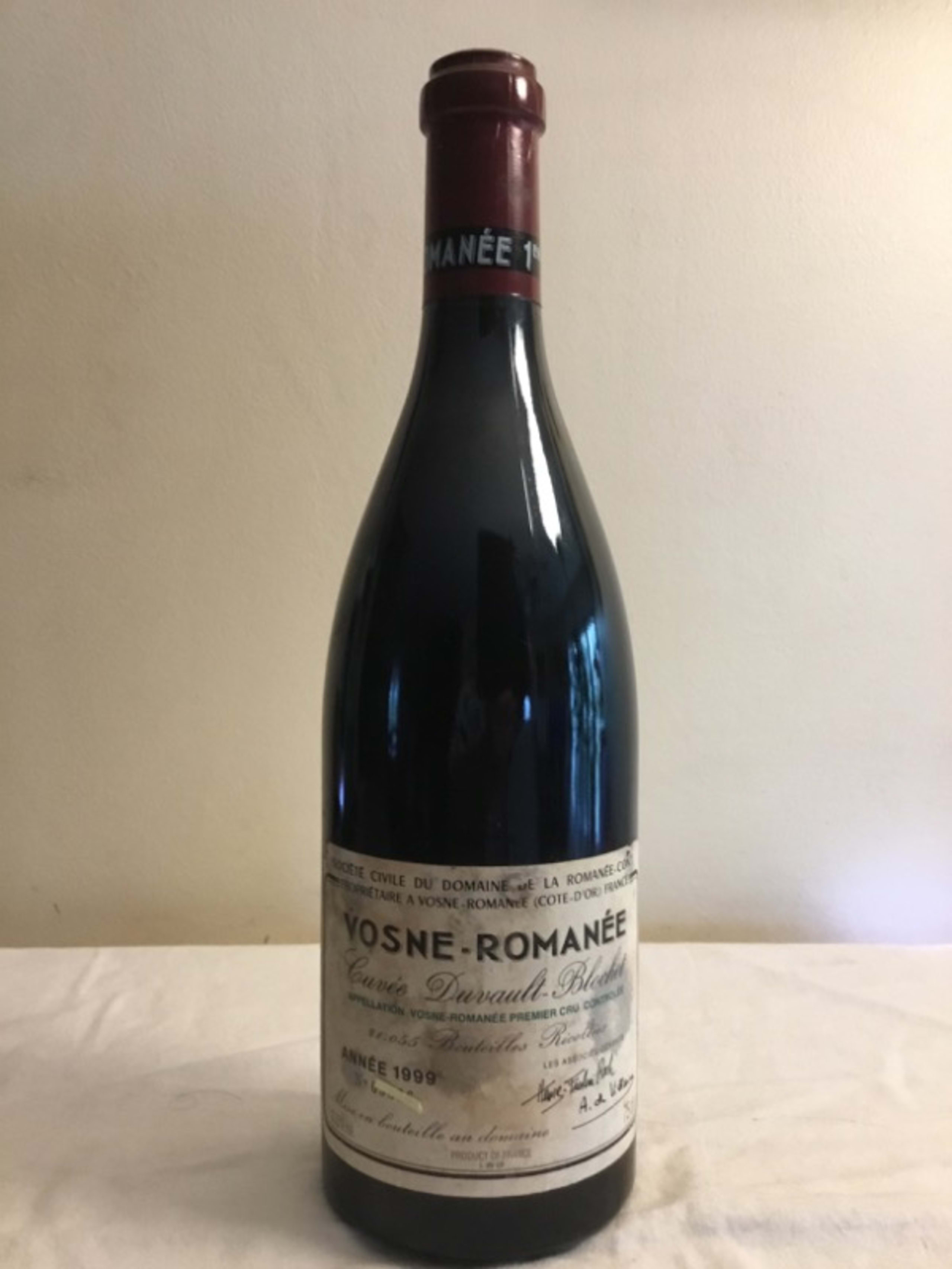 Vosne-Romanée, 1 er cru - Cuvée Duvault-Blochet, Domaine de la Romanée-Conti, 1999