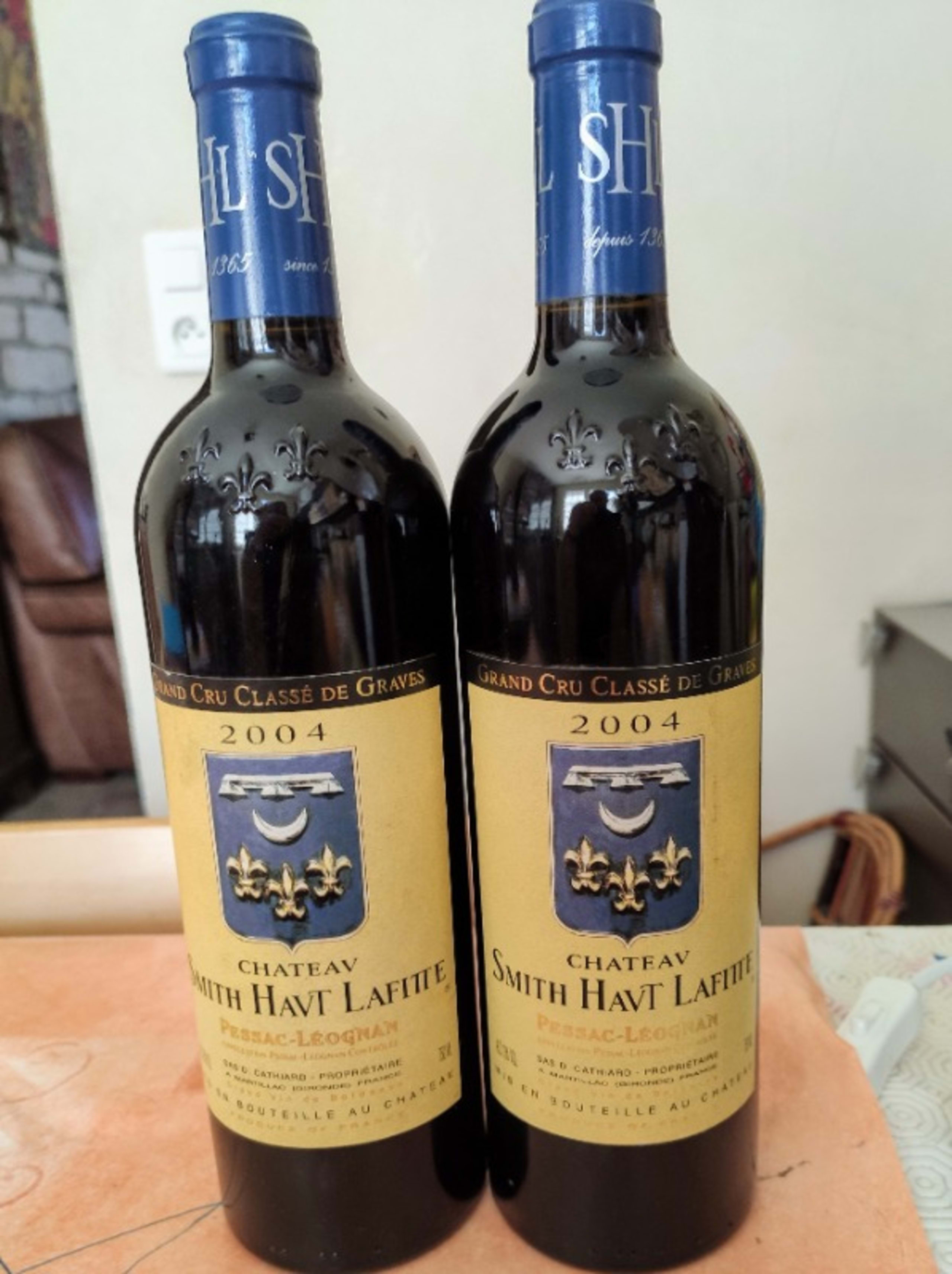 2 x Château Smith Haut Lafitte, Pessac-Léognan, 2004