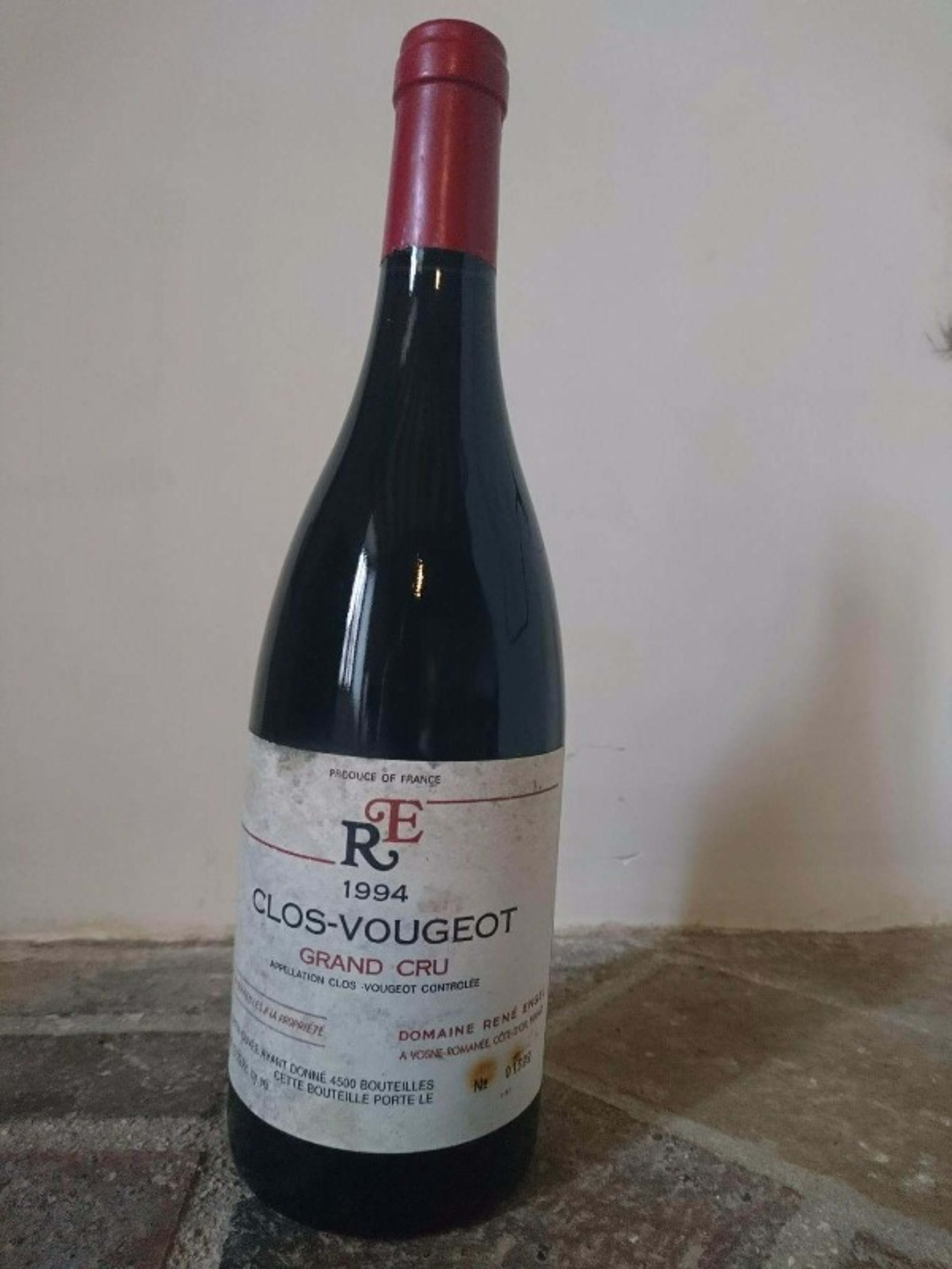 Clos de Vougeot, Gran Cru, René Engel, 1994