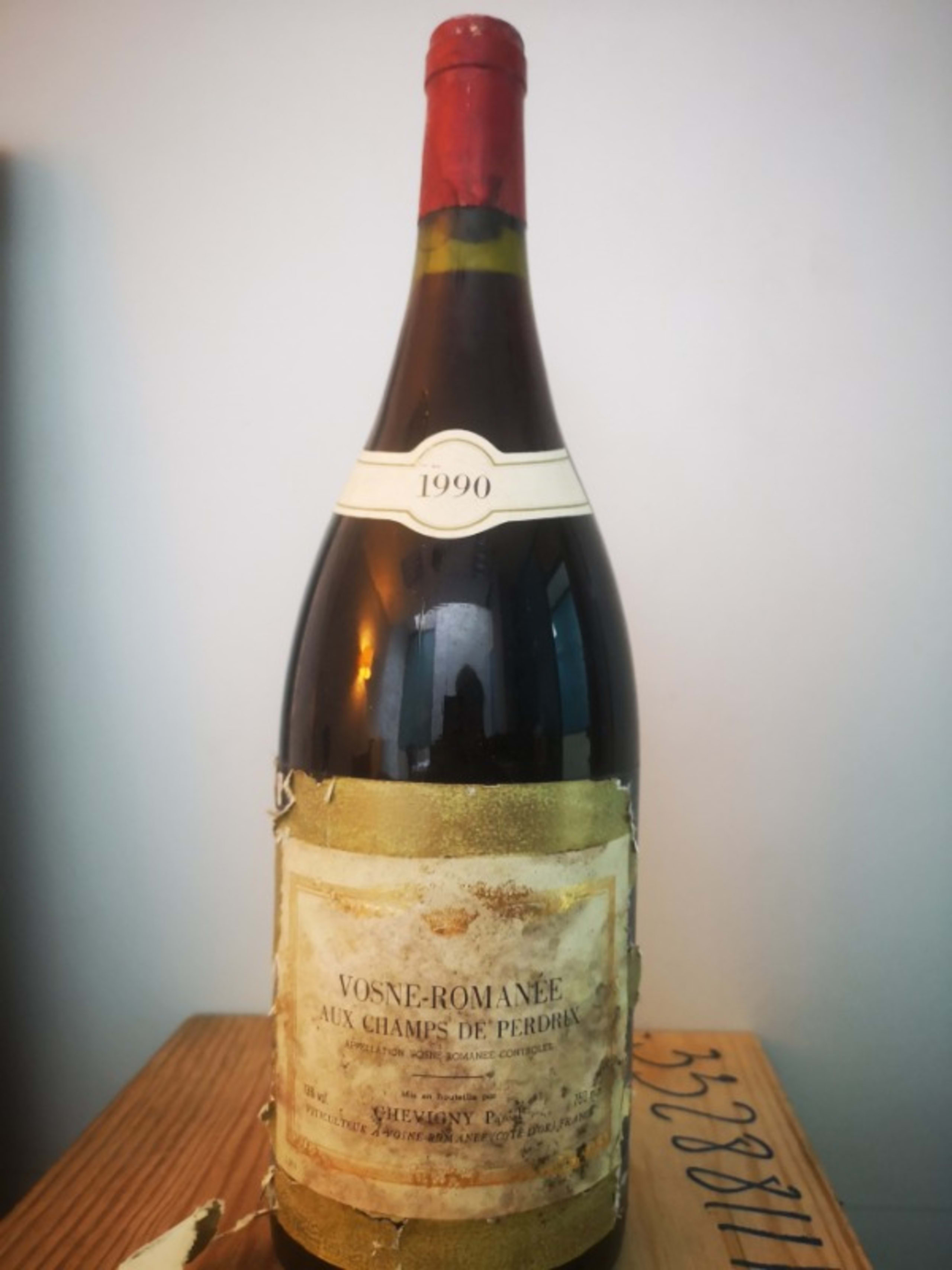 Vosne-Romanée, Aux Champs de Perdrix, Domaine Pascal Chevigny, 1990 (MAGNUM)
