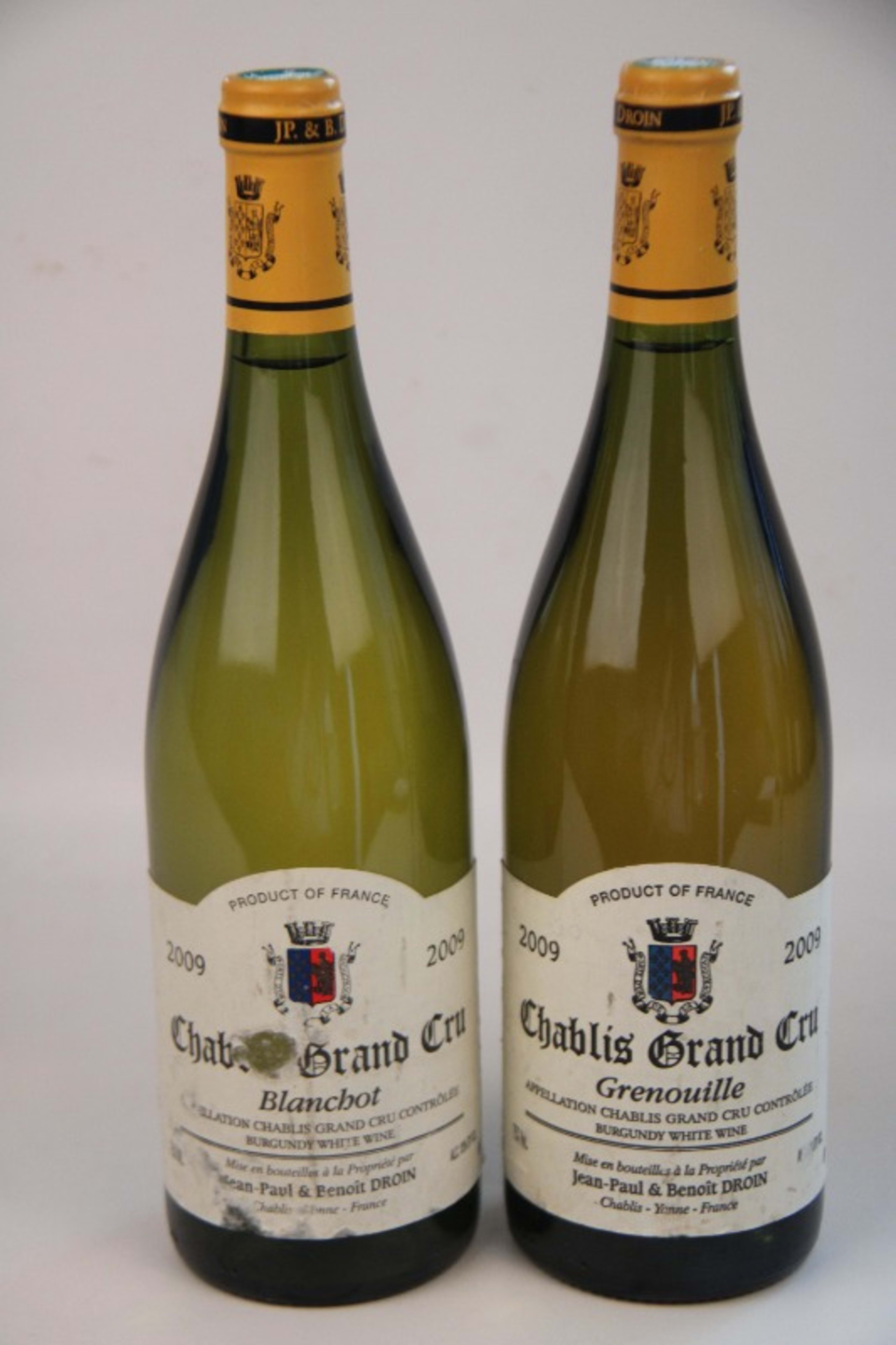 Chablis Grand Cru, Blanchot/Grenouille, JP & Benoît Droin, 2009