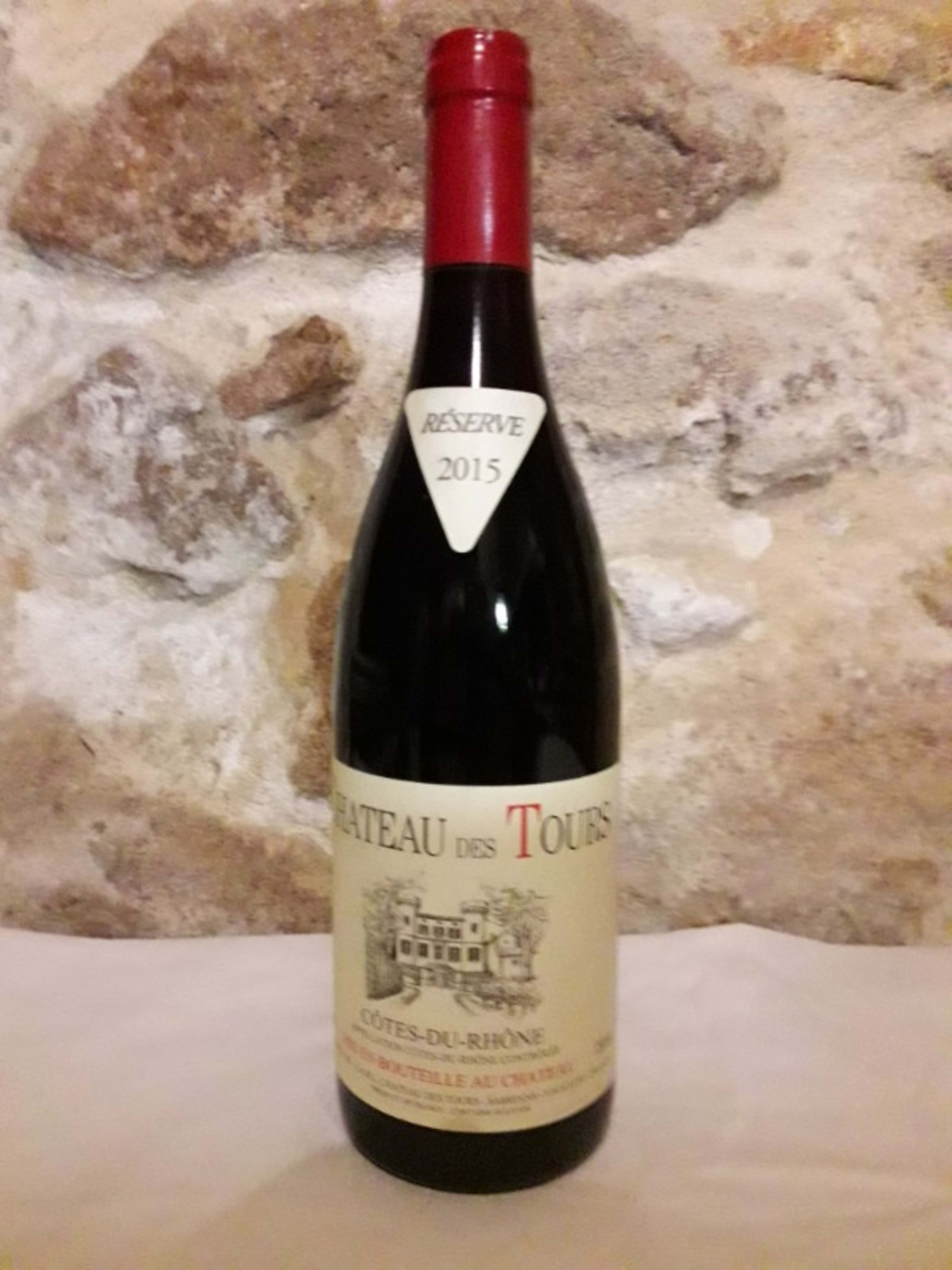 Côtes-du-Rhône, Château des Tours, 2015