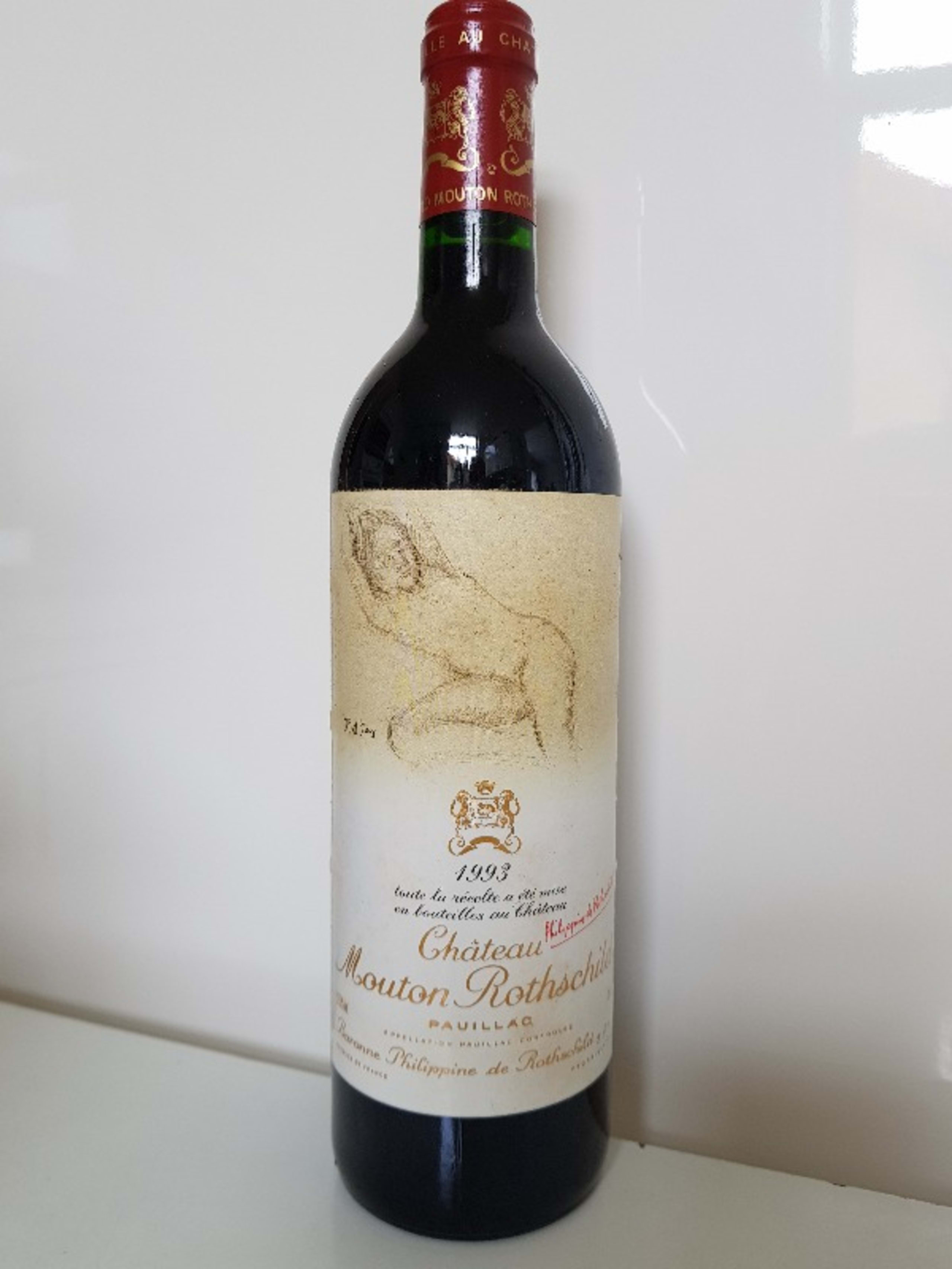 OWC/CBO 6 x Château Mouton Rothschild, Pauillac, 1993