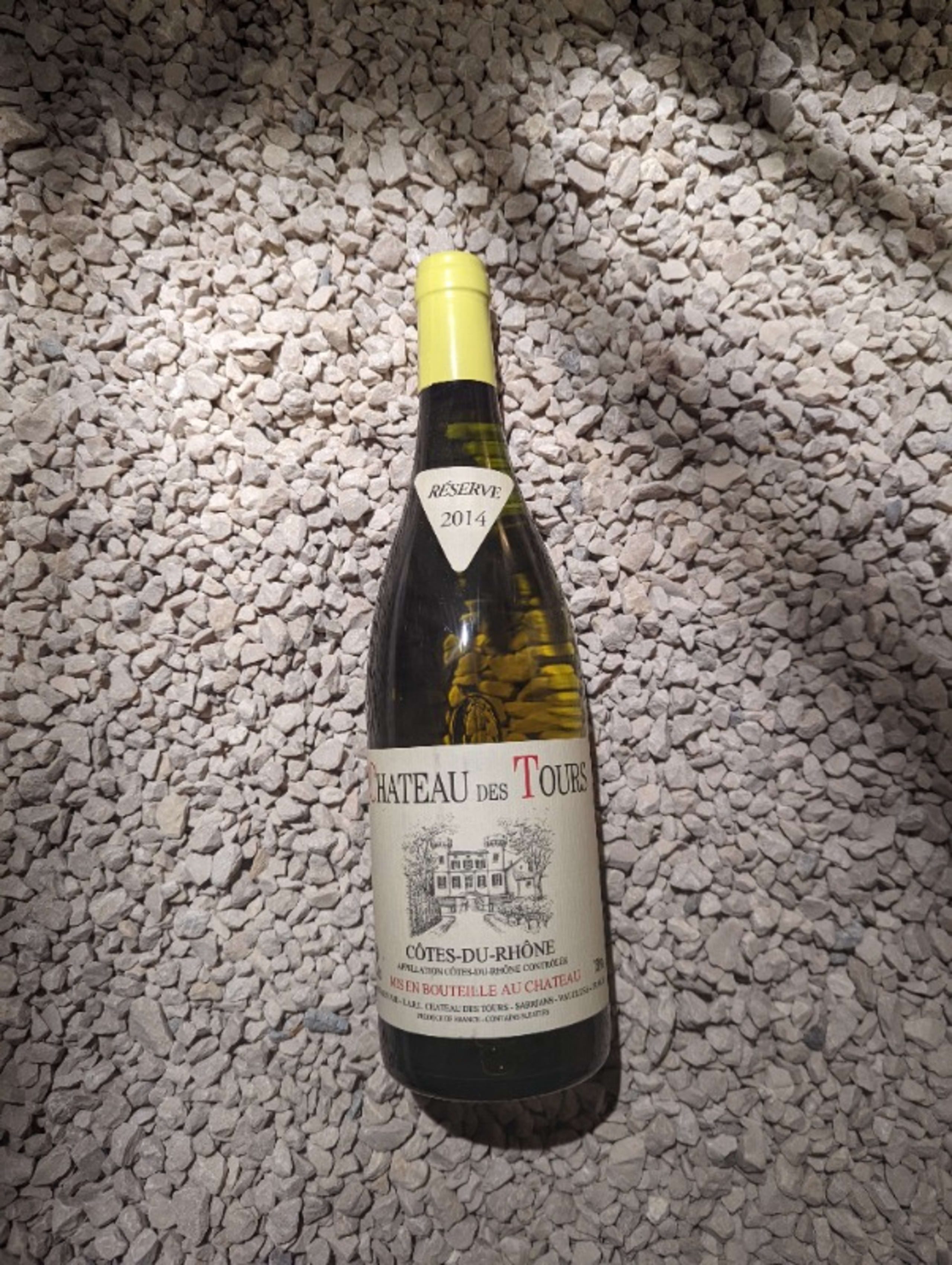 Côtes-du-Rhône, Château des Tours (Bc/Wh), 2014