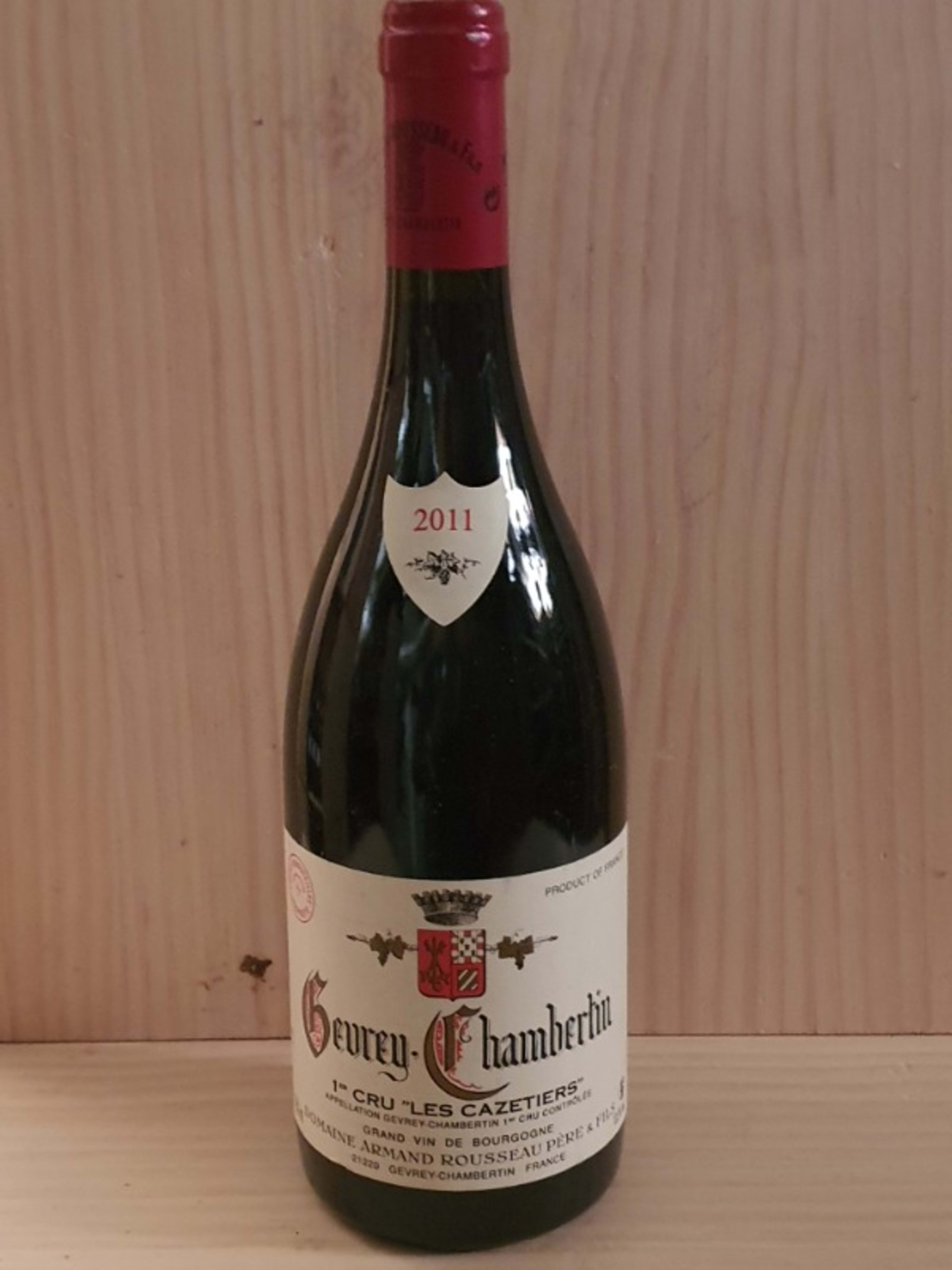 Gevrey-Chambertin, 1er Cru Les Cazetiers, Armand Rousseau, 2011