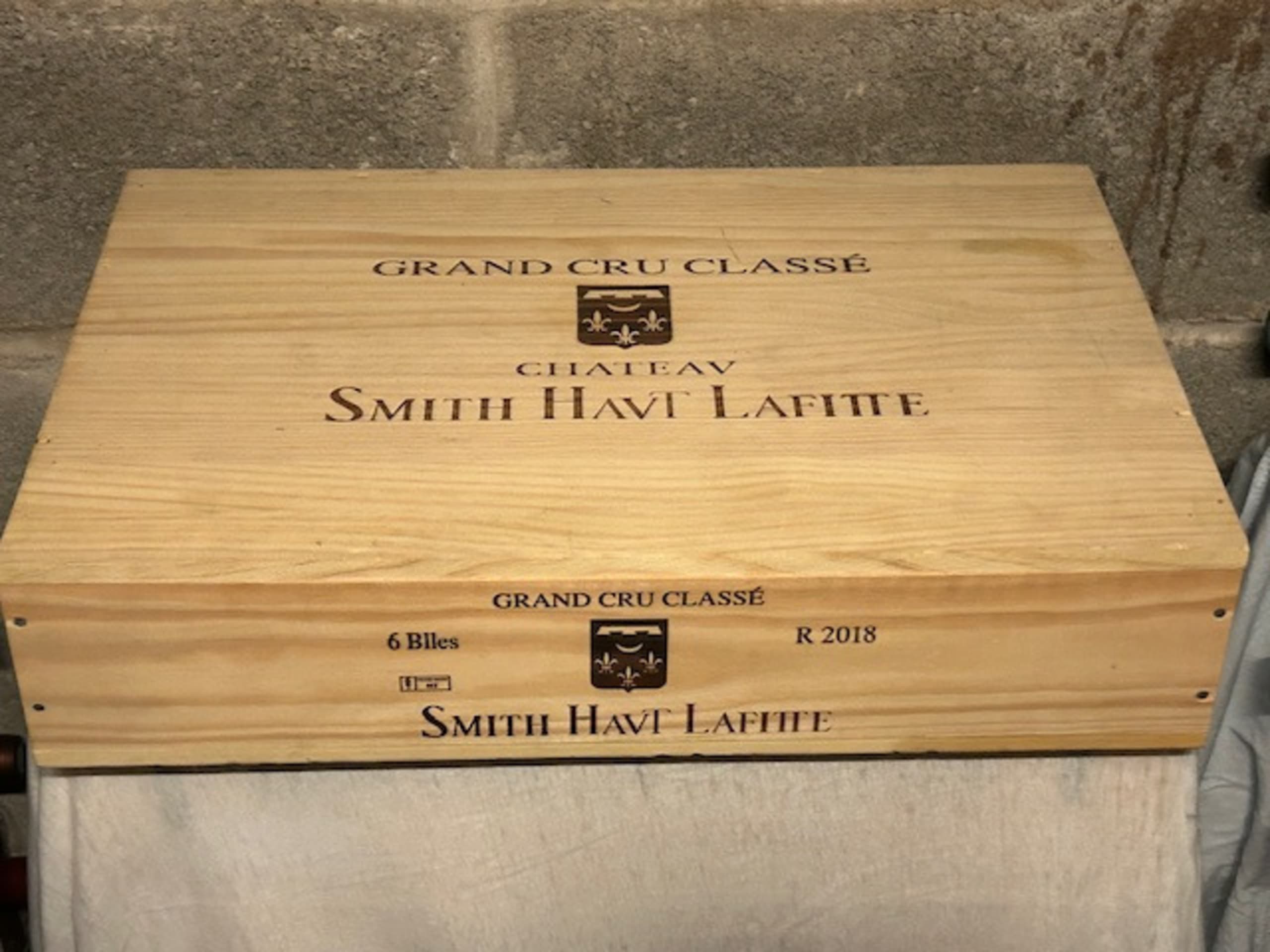 CBO/OWC6 x château Smith Haut Lafitte, Pessac-Léognan, 2018