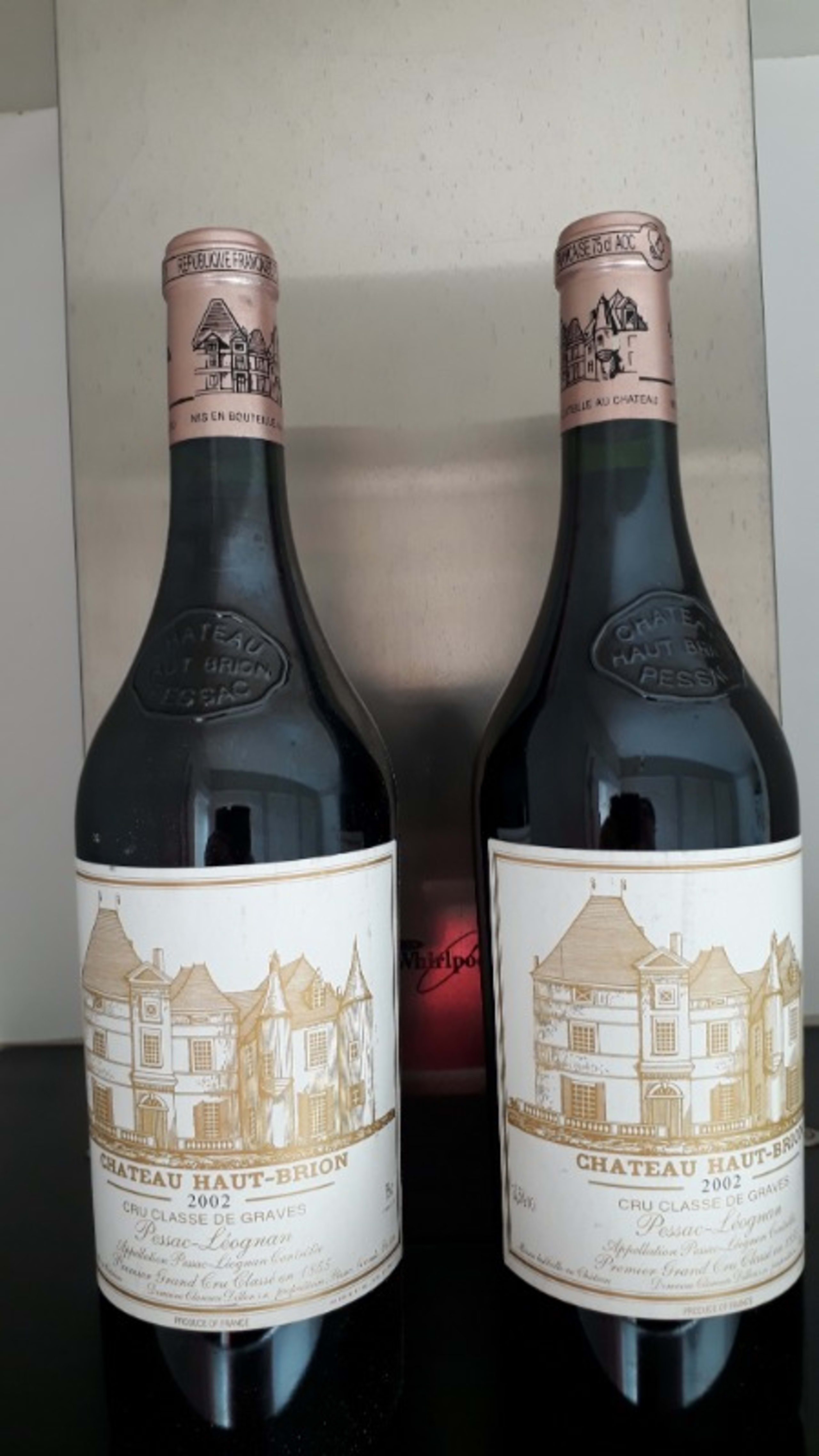 2 x CHATEAU HAUT BRION, Pessac-Léognan, 2002