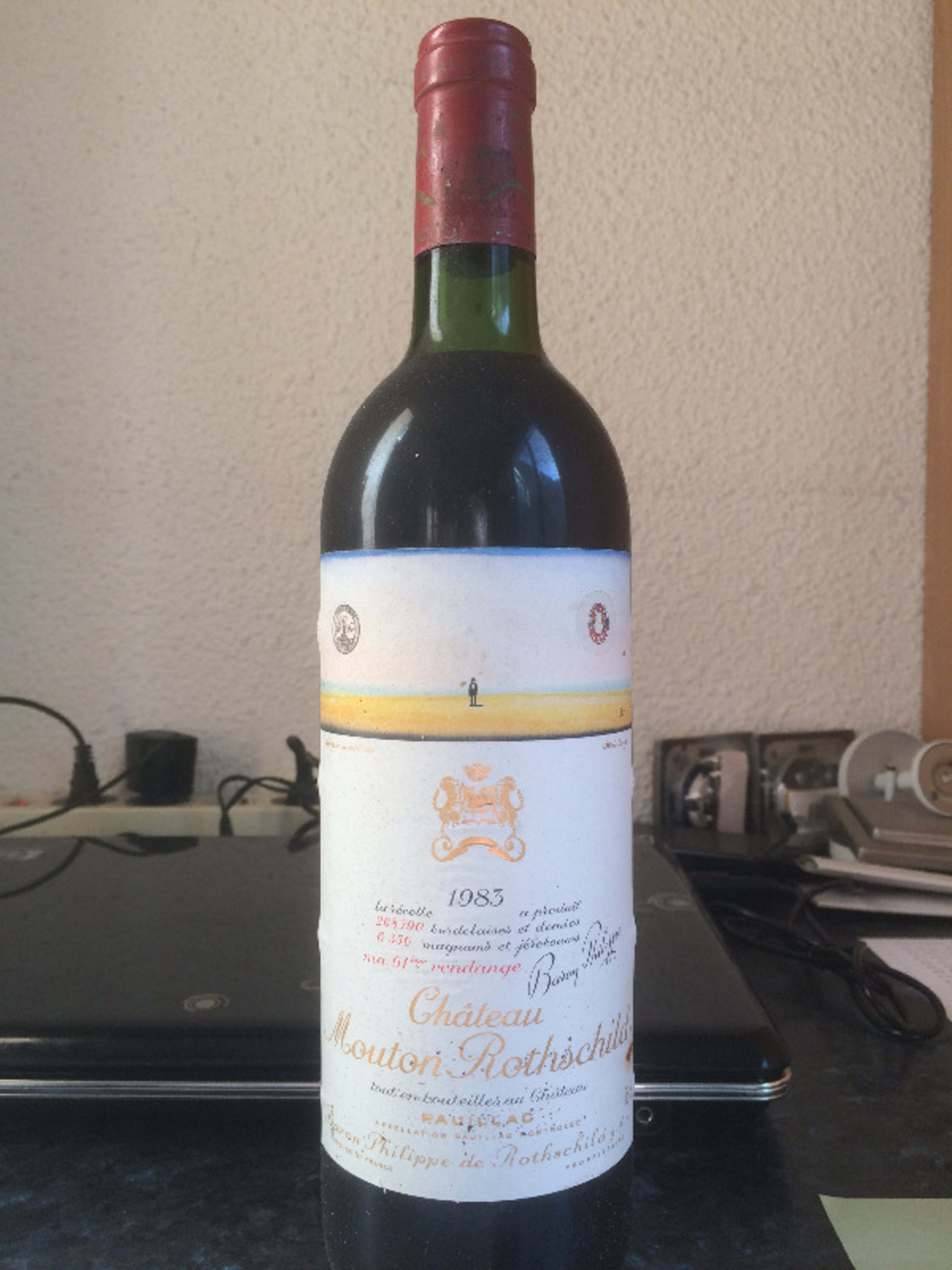 Château Mouton Rothschild, Pauillac, 1983