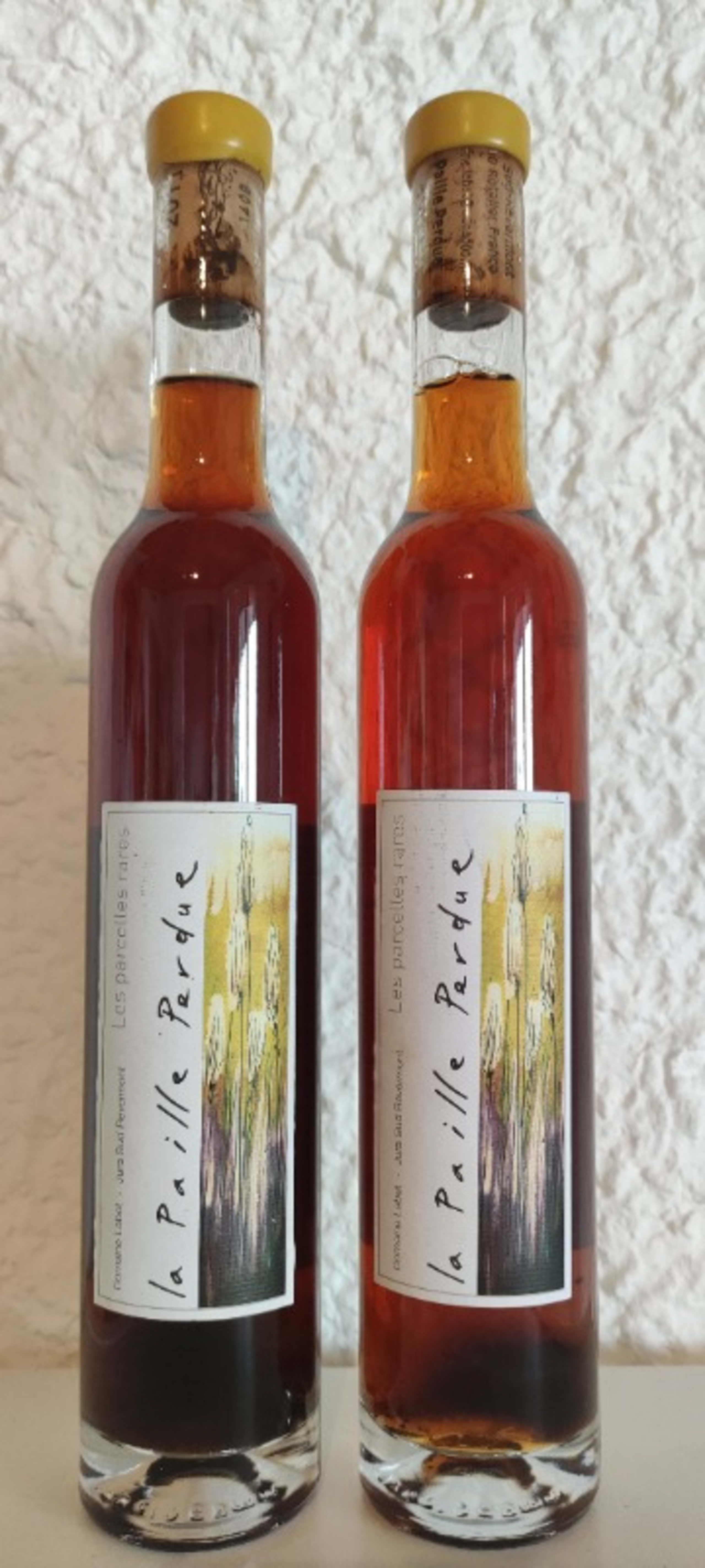 2 x La paille perdue, Domaine Labet, Côtes-du-Jura, 2011, 37.5cl